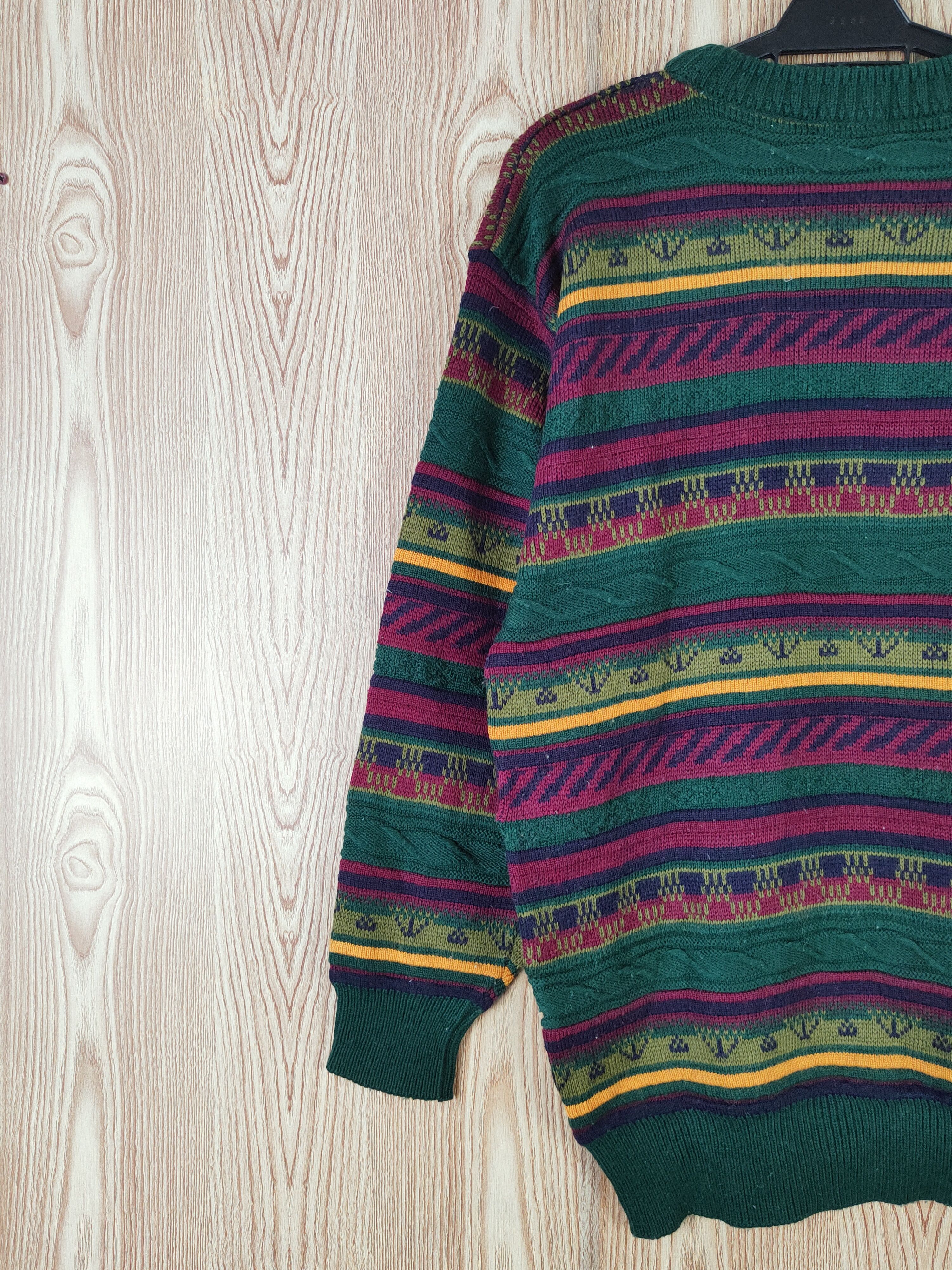 Homespun Knitwear Oui Malo Green Knitwear Sweatshirts #W669 Size US M / EU 48-50 / 2 - 8 Thumbnail