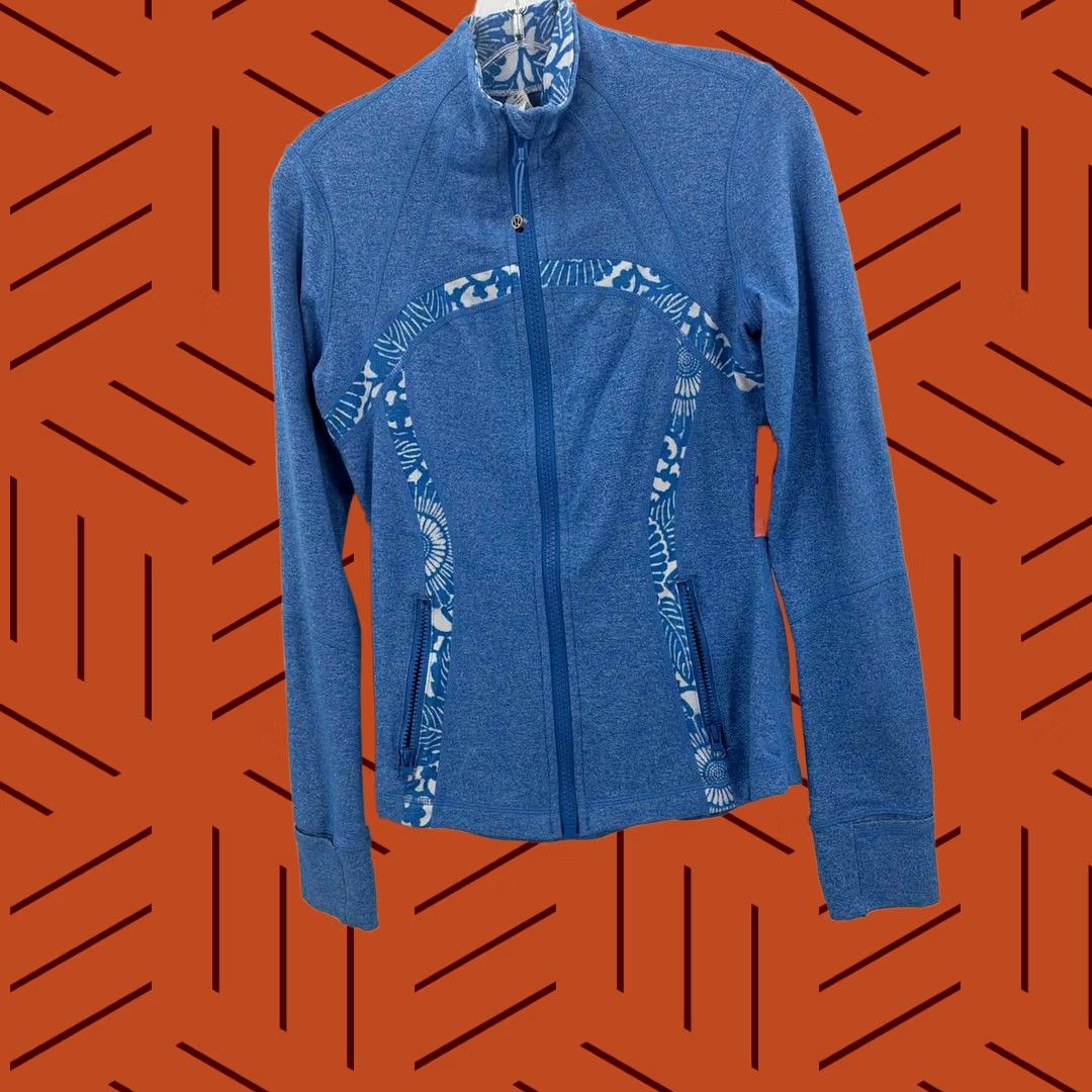 Lululemon Lululemon Blue Size 6 Athletic Jacket - Pre-Owned Size M / US 6-8 / IT 42-44 - 1 Thumbnail