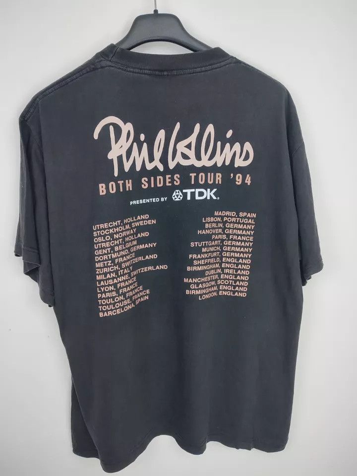 Vintage Phil Collins 1994 World Tour Concert T-Shirt Men XL Size US XL / EU 56 / 4 - 8 Thumbnail