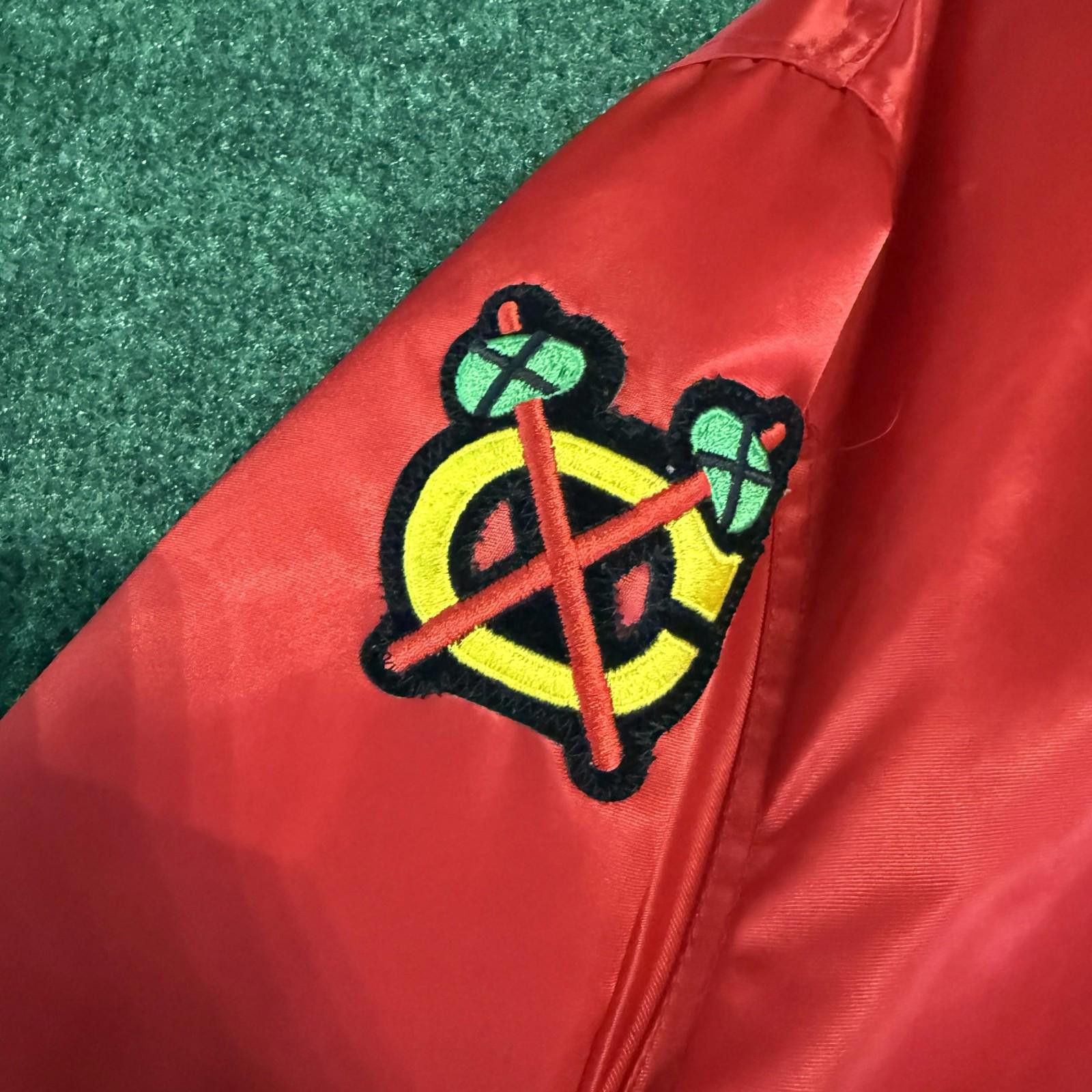 Starter Vintage Starter BlackHawks Jacket XL Size US XL / EU 56 / 4 - 9 Thumbnail