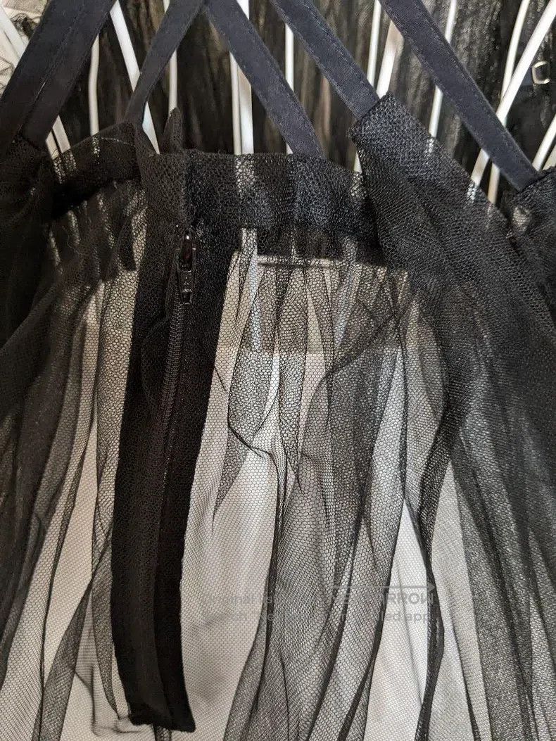 Comme des Garcons Comme Des Garcons Black retro tulle design backless skirt Size S / US 4 / IT 40 - 5 Thumbnail