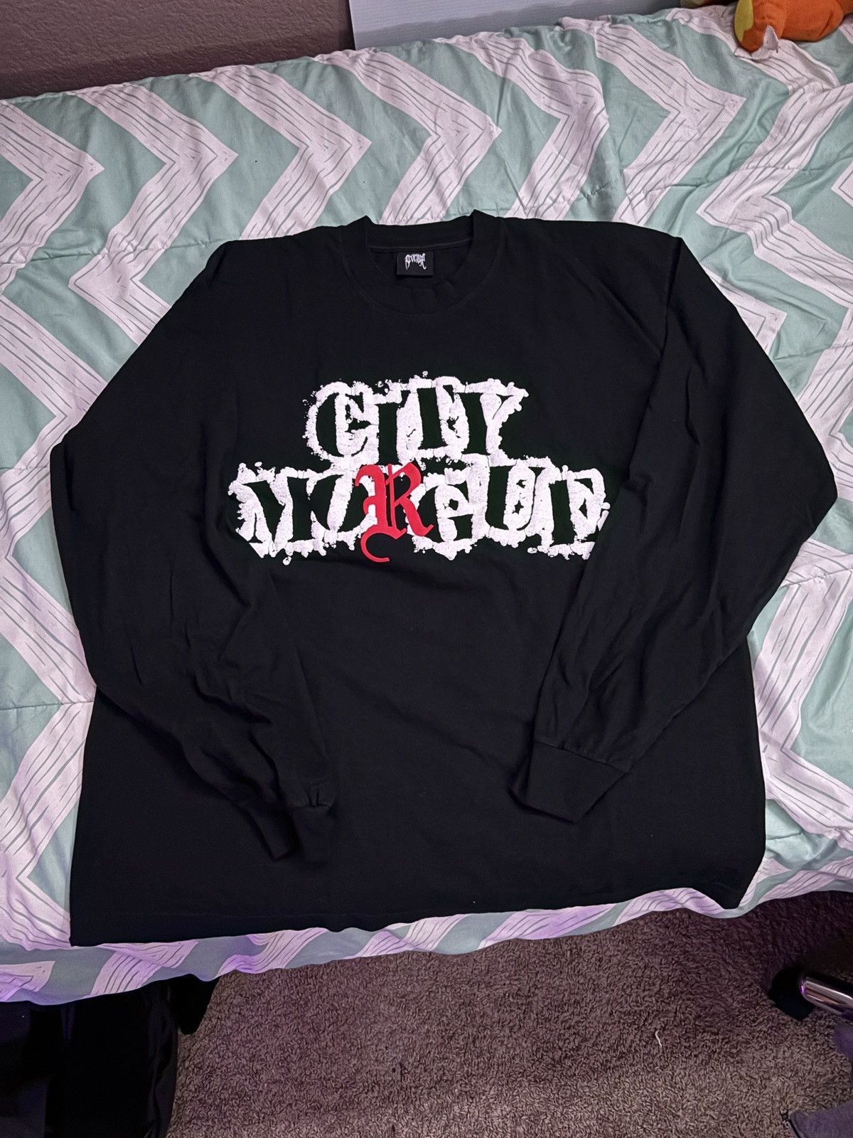 City Morgue × Revenge Revenge x City Morgue War Skull long sleeve Size US XL / EU 56 / 4 - 1 Thumbnail