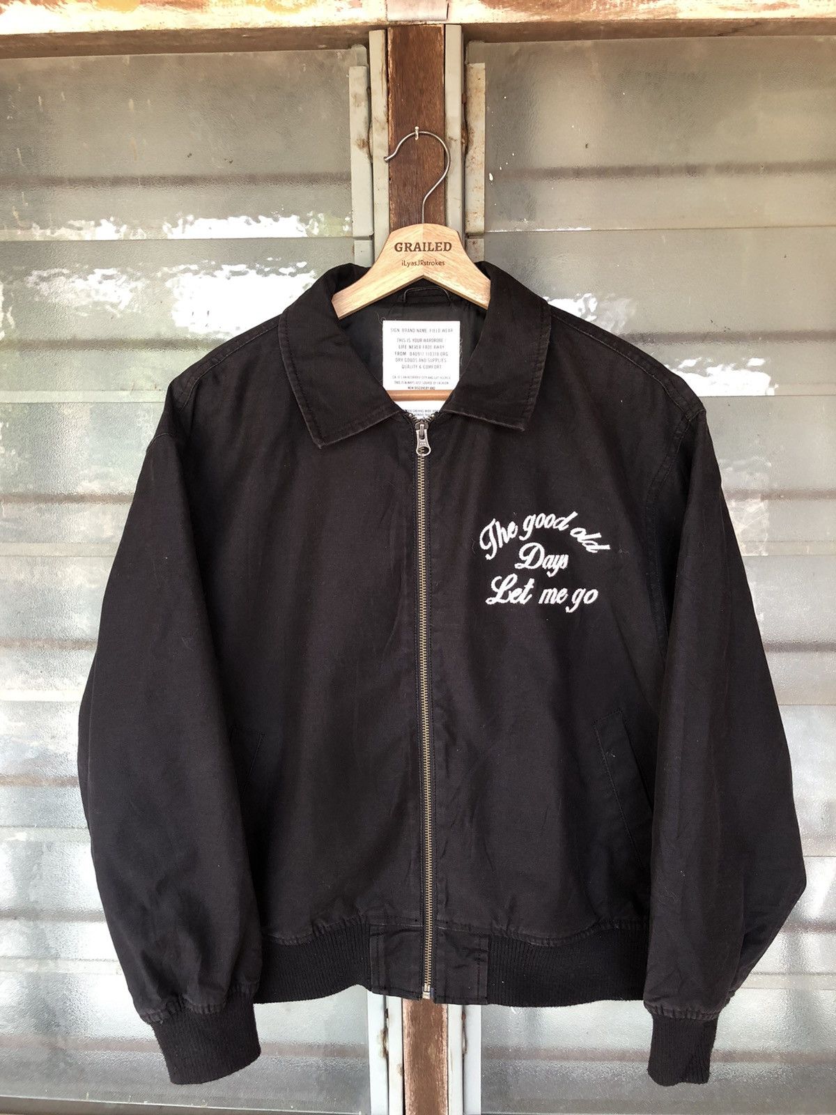 Japanese Brand Vintage Rodeo Crowns Bomber Jacket Size US L / EU 52-54 / 3 - 3 Thumbnail