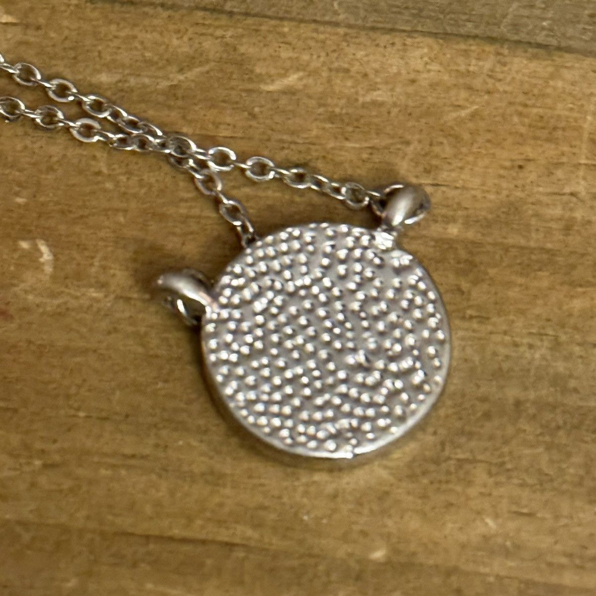 Other Silver tone WGB round disc initial letter A pendant necklace Size ONE SIZE - 5 Thumbnail