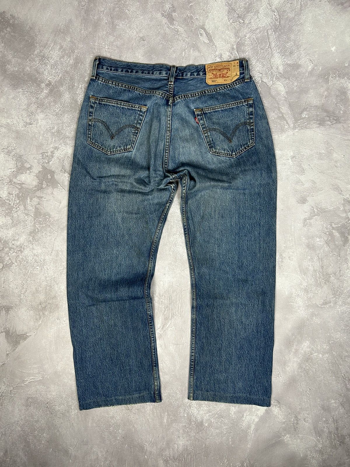 Levi's × Levi's Vintage Clothing × Vintage y2k Levis 501 Red Tab Jeans Vintage sz 32x30 90s RARE Size US 32 / EU 48 - 10 Thumbnail