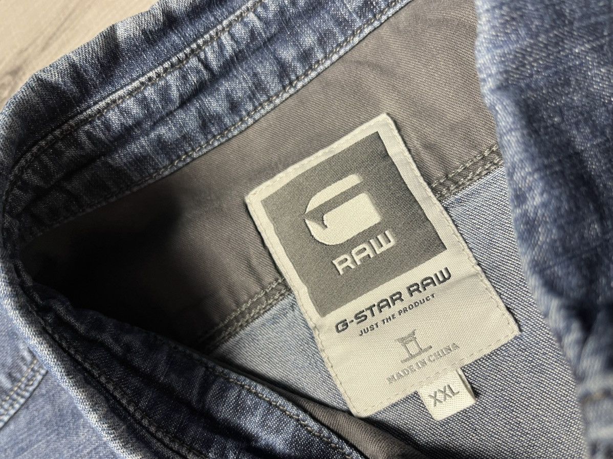 G-Star G star raw denim shirt buckle size XXLarge Size US XXL / EU 58 / 5 - 4 Thumbnail