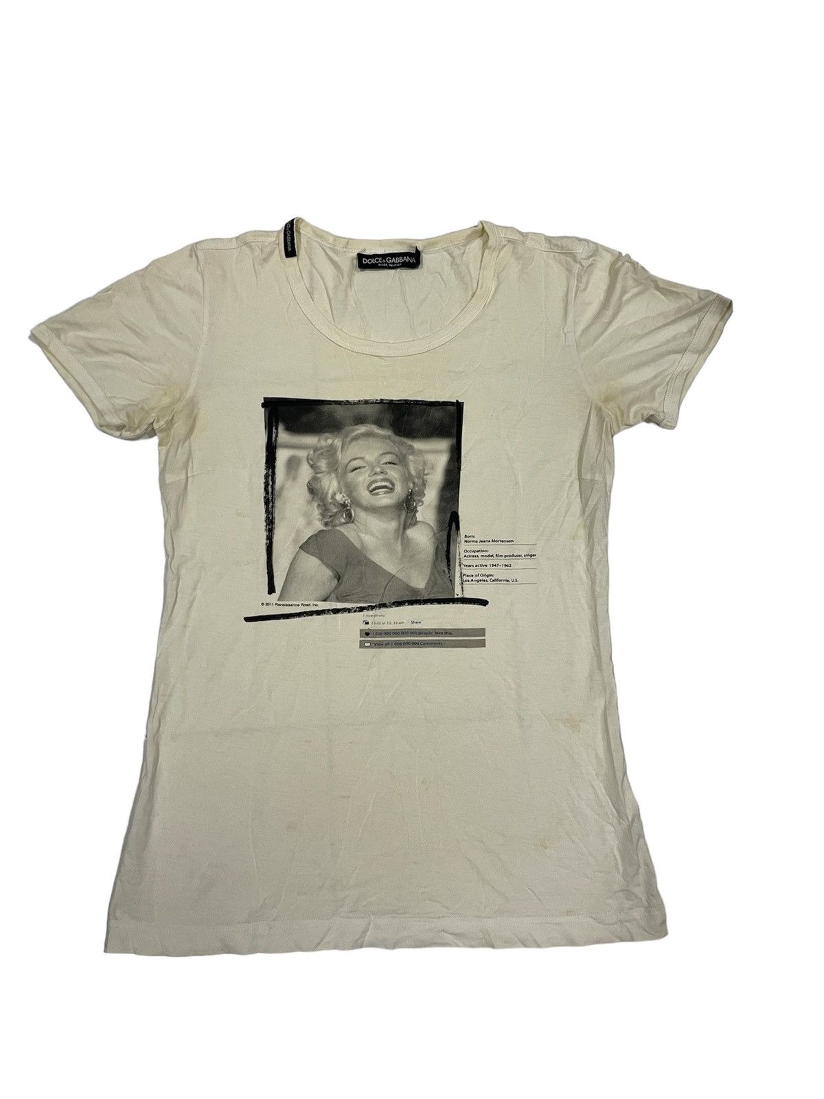 Dolce & Gabbana Dolce & Gabbana Marilyn Monroe Photo printed Artwork slim XS Size US XS / EU 42 / 0 - 1 Thumbnail