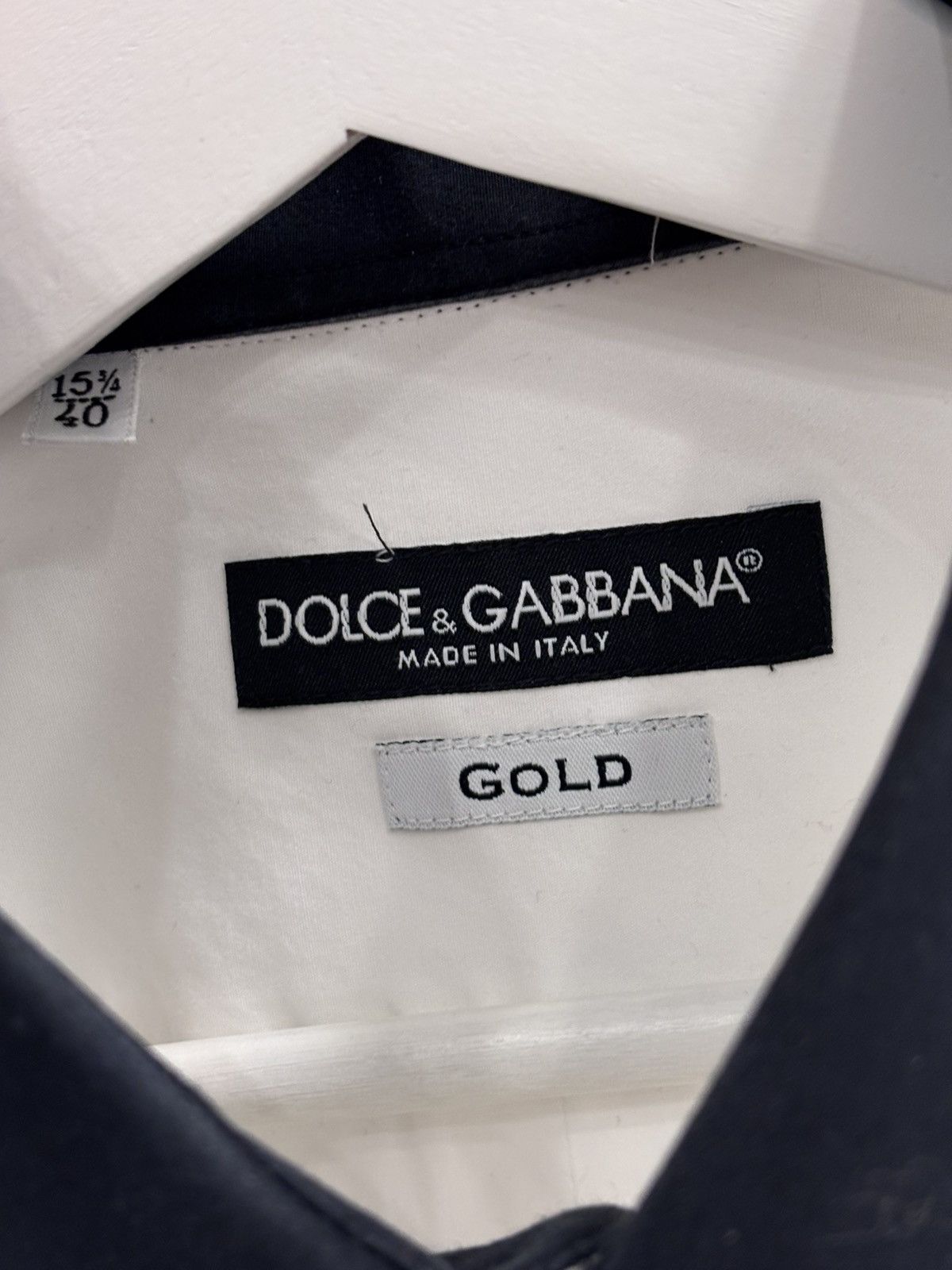 Dolce & Gabbana DOLCE & GABBANA Tuxedo Shirt Size 40R - 2 Thumbnail