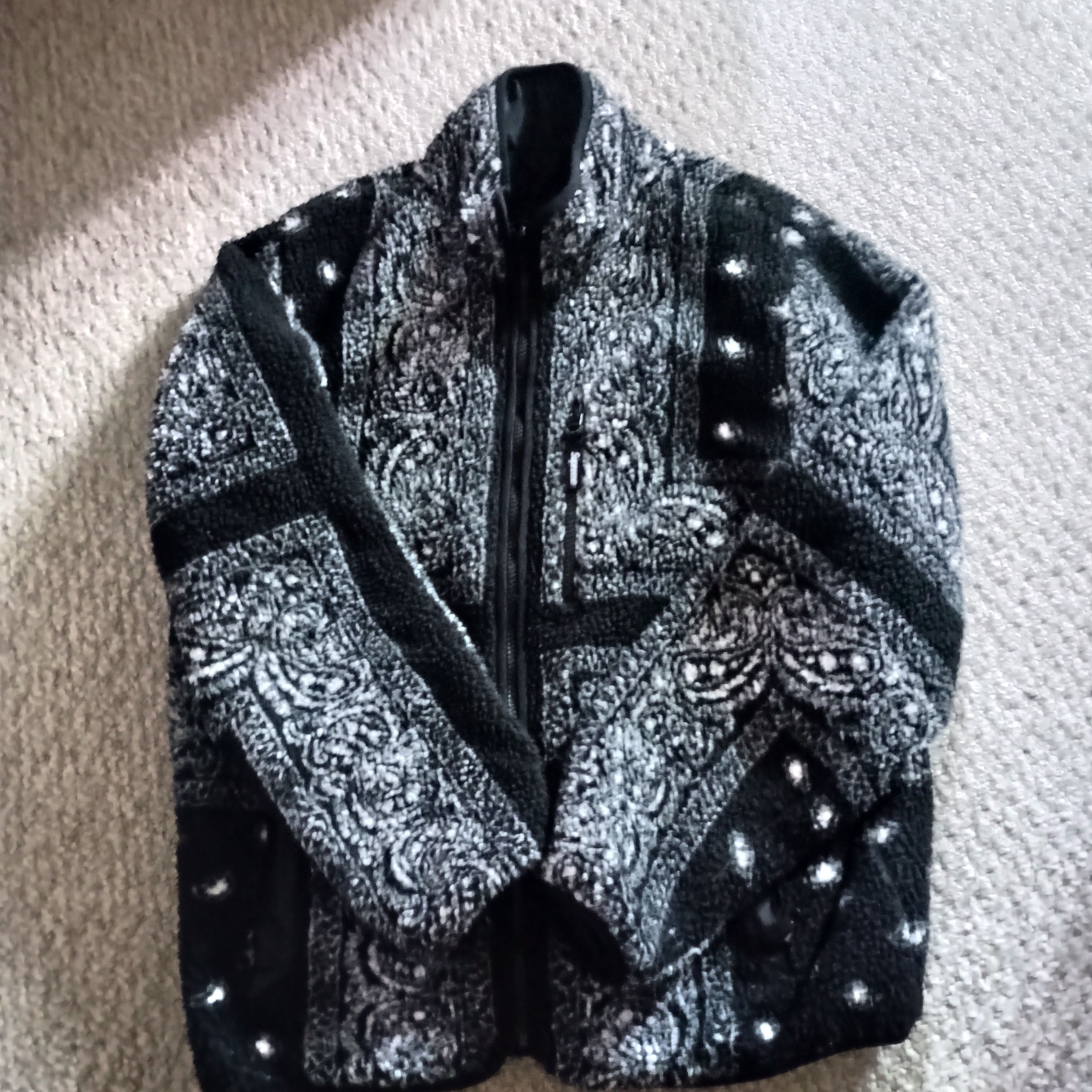 Supreme bandana fleece jacket sales
