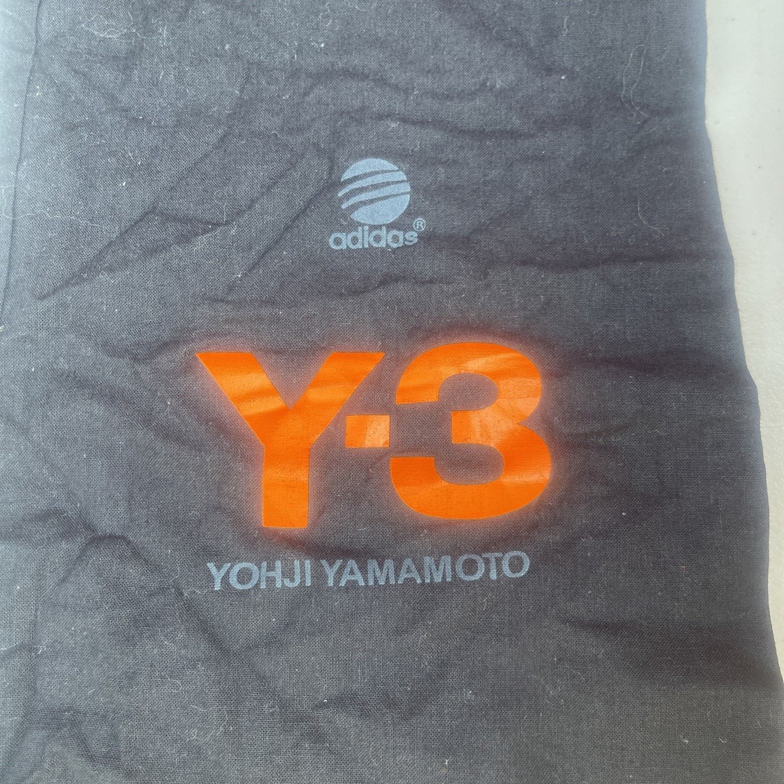Y-3 Adidas Y-3 Yohji Yamamoto 15" x 8" inches Dust Bag Satin Size ONE SIZE - 2 Thumbnail