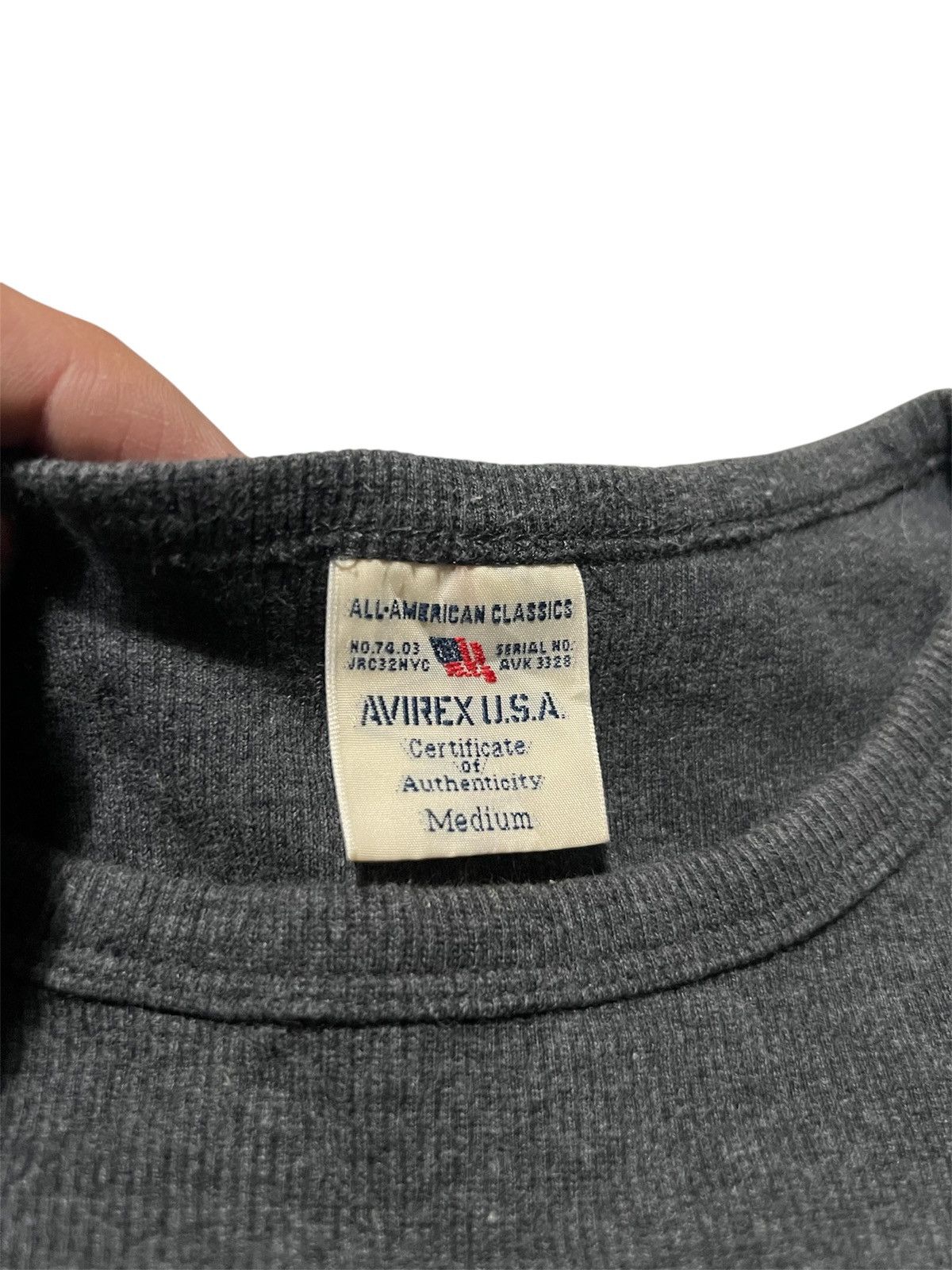 Avirex AVIREX Knitted Long Sleeve T-shirt Size US M / EU 48-50 / 2 - 5 Thumbnail