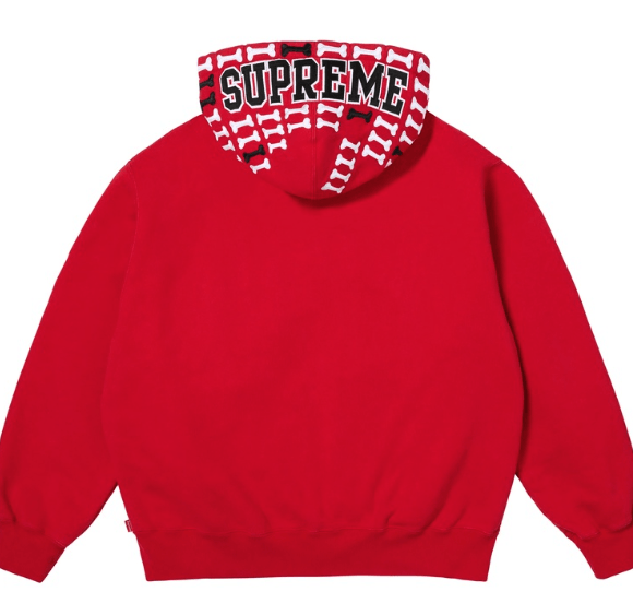 Supreme Supreme League Champs Zip Up Hooded Sweatshirt Red Large Size US L / EU 52-54 / 3 - 3 Thumbnail