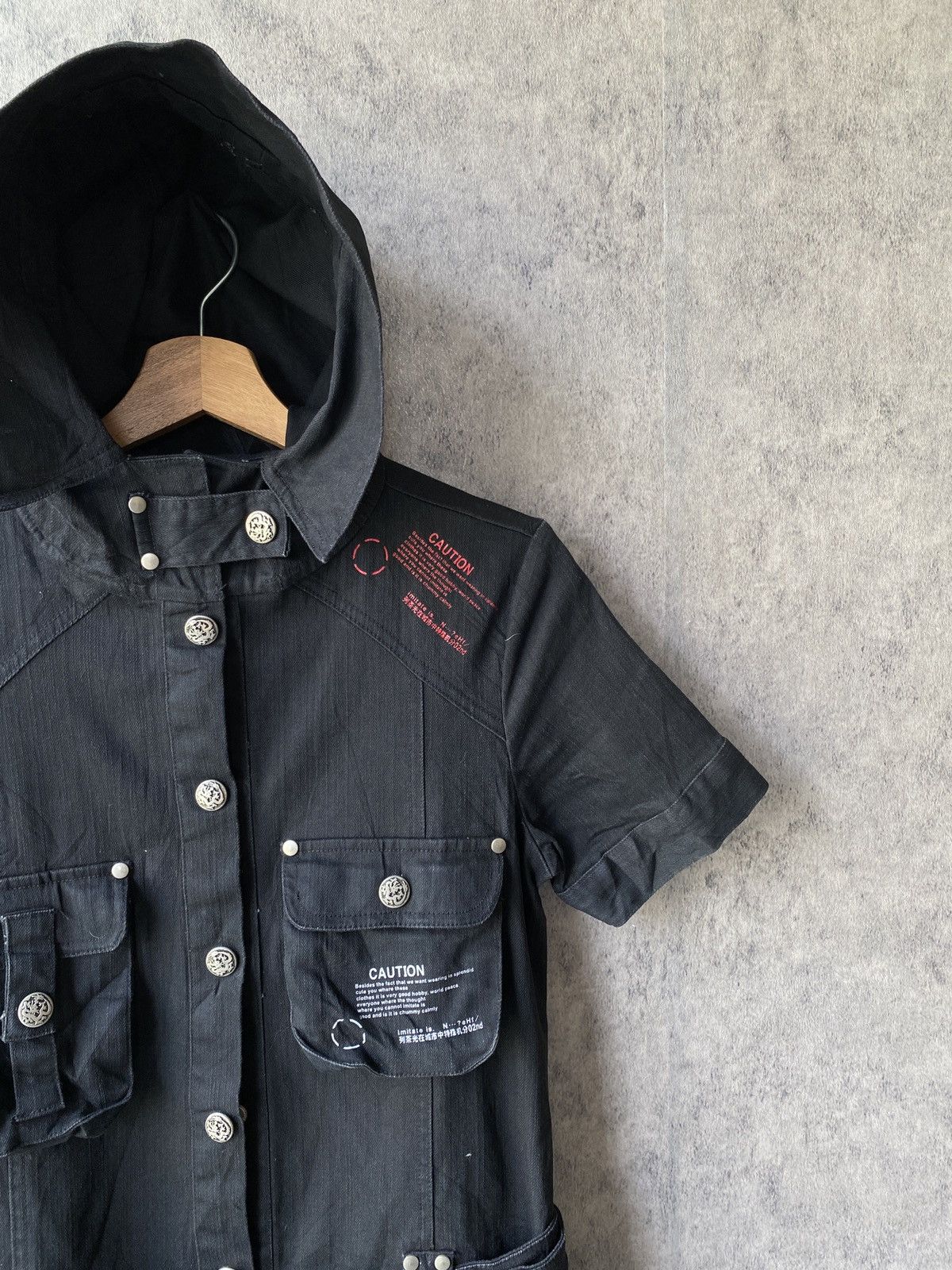 Seditionaries Punk Gothic Design Tactical Bondage Hoodie Jacket Size US S / EU 44-46 / 1 - 7 Thumbnail
