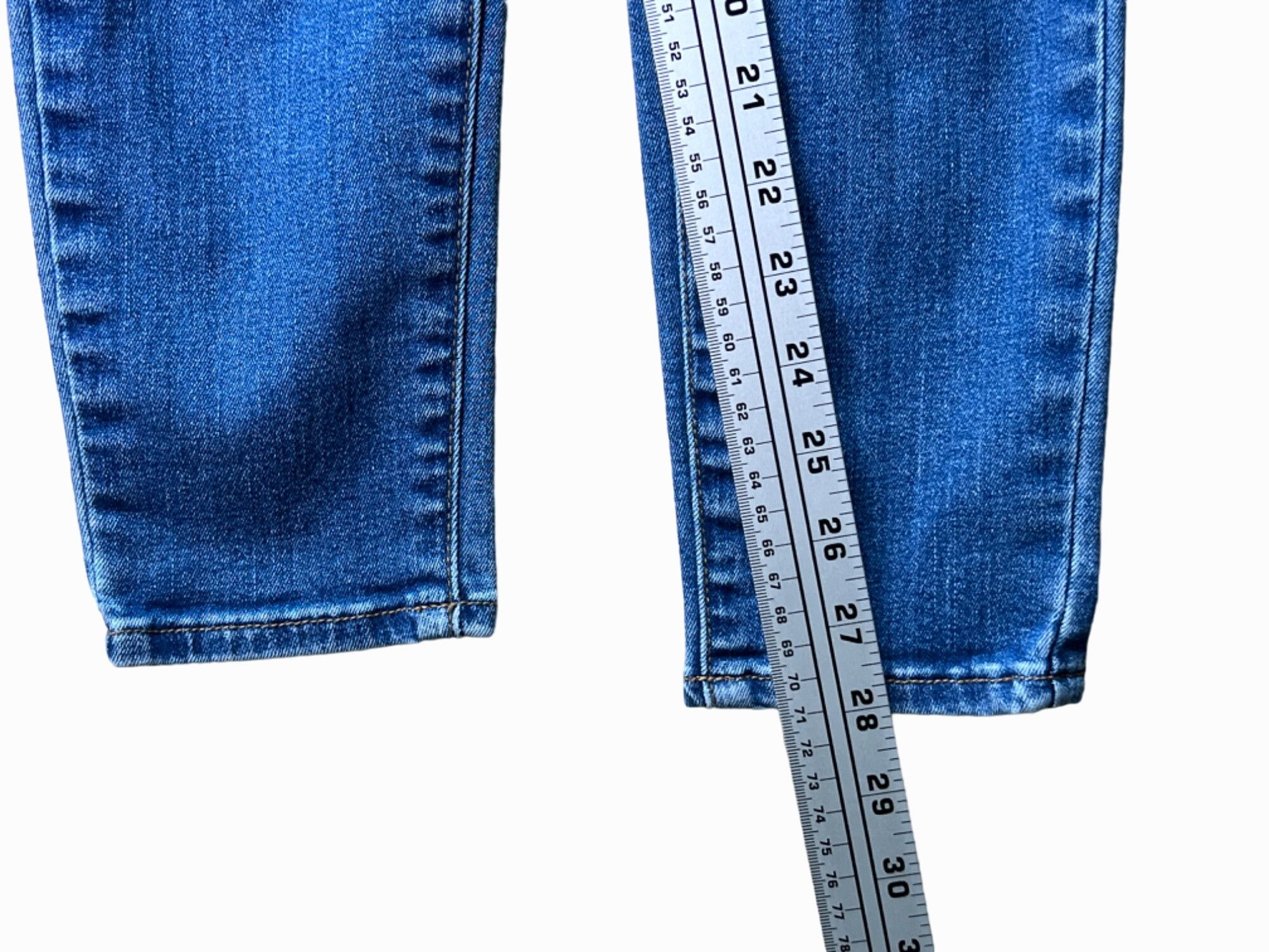 Pacsun Pacsun - Women's Stretch Skinny Jeans Distressed - Blue - 24 Size 42" / US 20 - 7 Thumbnail