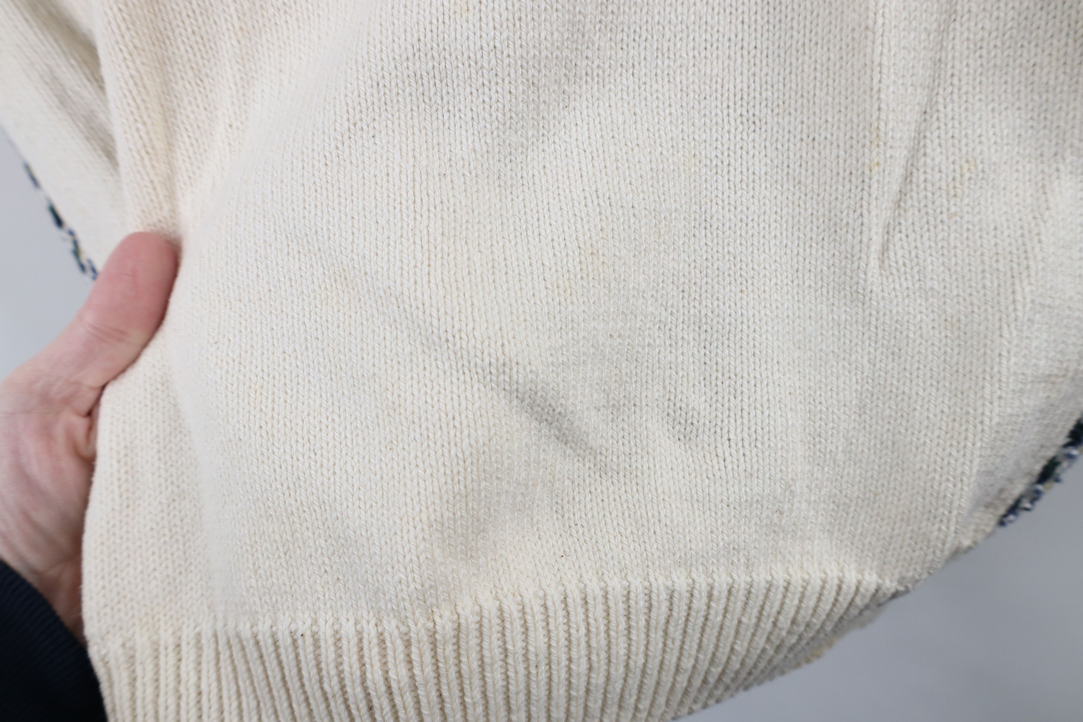 Vintage Vintage 90s Streetwear Herringbone Cardigan Sweater Vest USA Size US M / EU 48-50 / 2 - 7 Thumbnail