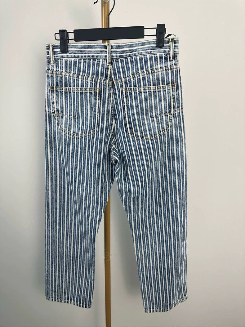 Dior Dior Blue striped casual pants 2504-Nextarrow Size 24" / US 00 / IT 34 - 2 Thumbnail