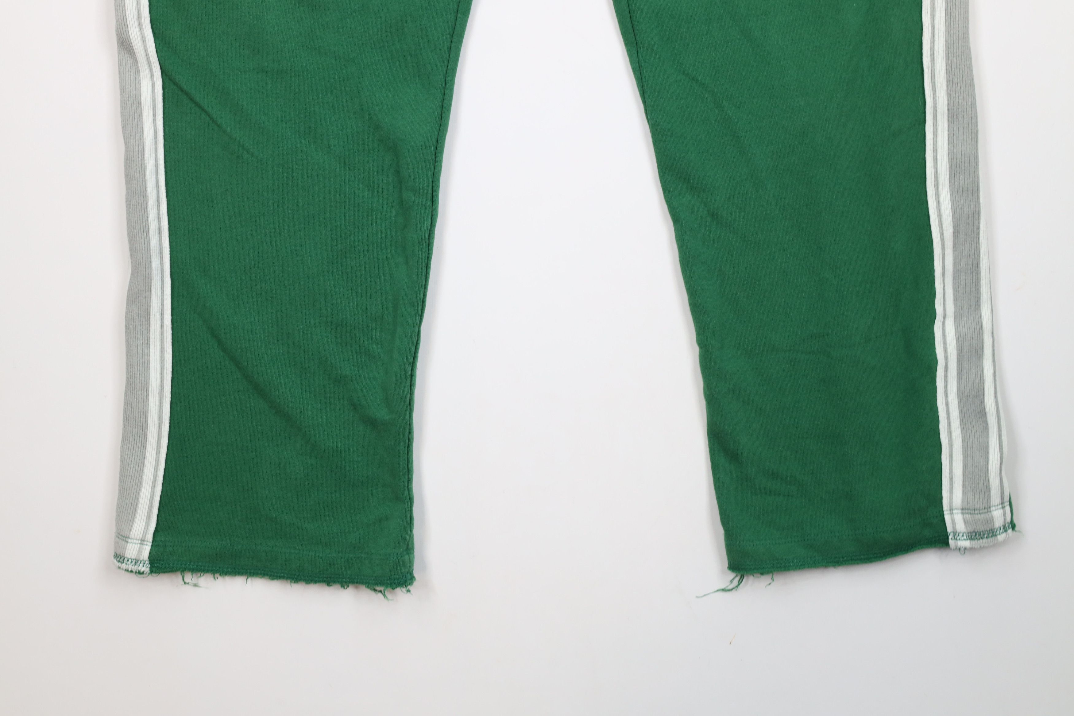 Aeropostale × Vintage Vintage 90s Y2K Aeropostale Spell Wide Leg Sweatpants Green Size US 36 / EU 52 - 4 Thumbnail