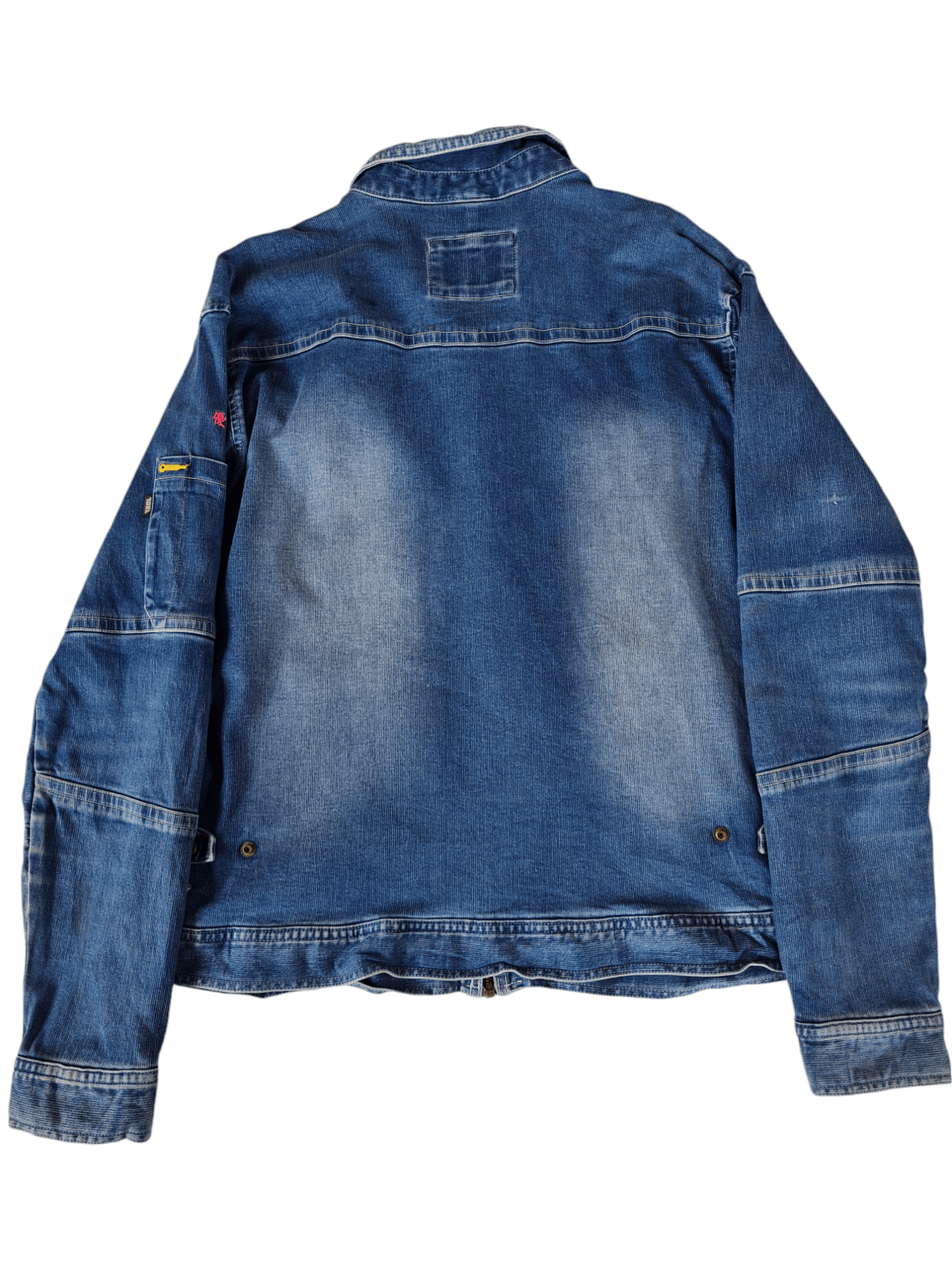 Japanese Brand × Vintage Vtg Tora Denim Jacket Blue Size US L / EU 52-54 / 3 - 2 Thumbnail