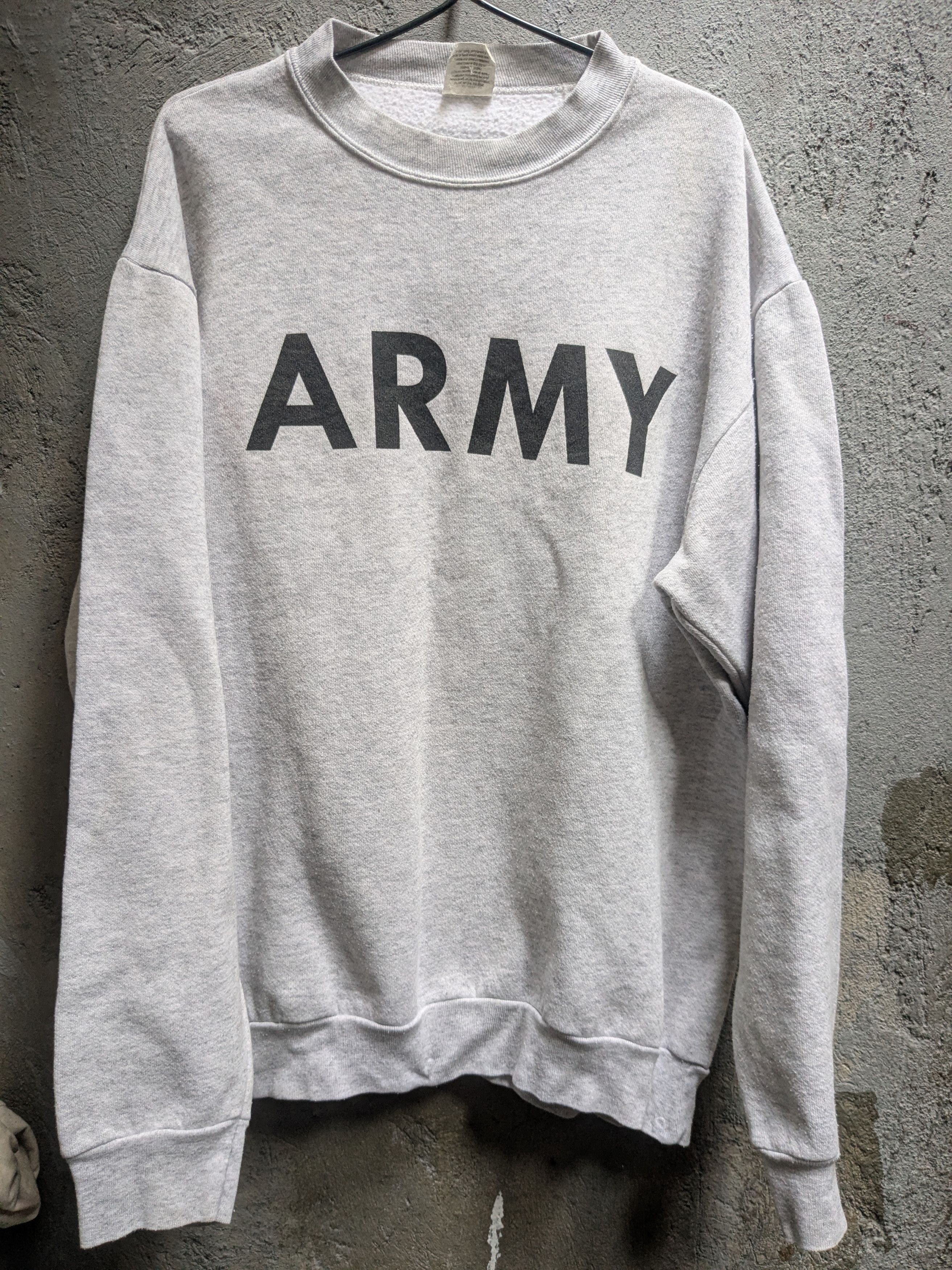 Vintage USA military army sweater vintage 80's made in USA Size US M / EU 48-50 / 2 - 1 Thumbnail