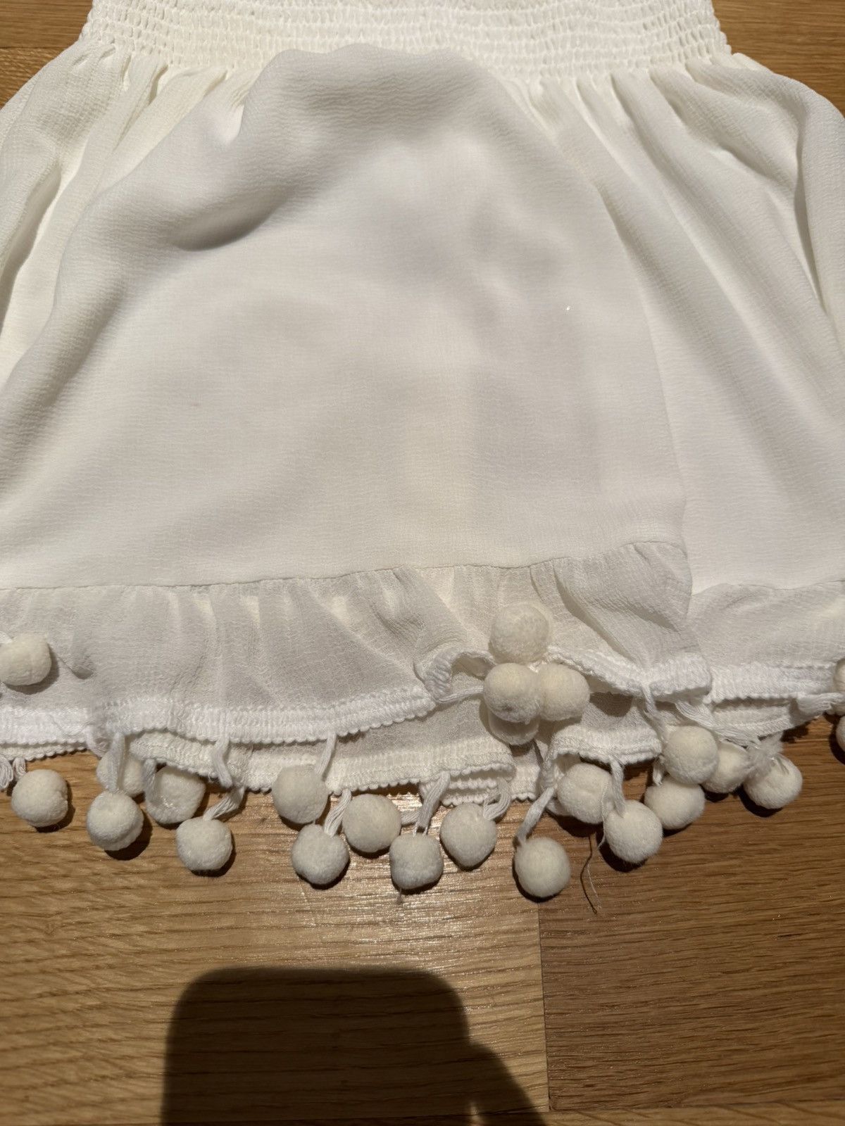 Ramy Brook Ramy brook white pom pom skirt Size 27" / US 4 / IT 40 - 2 Thumbnail