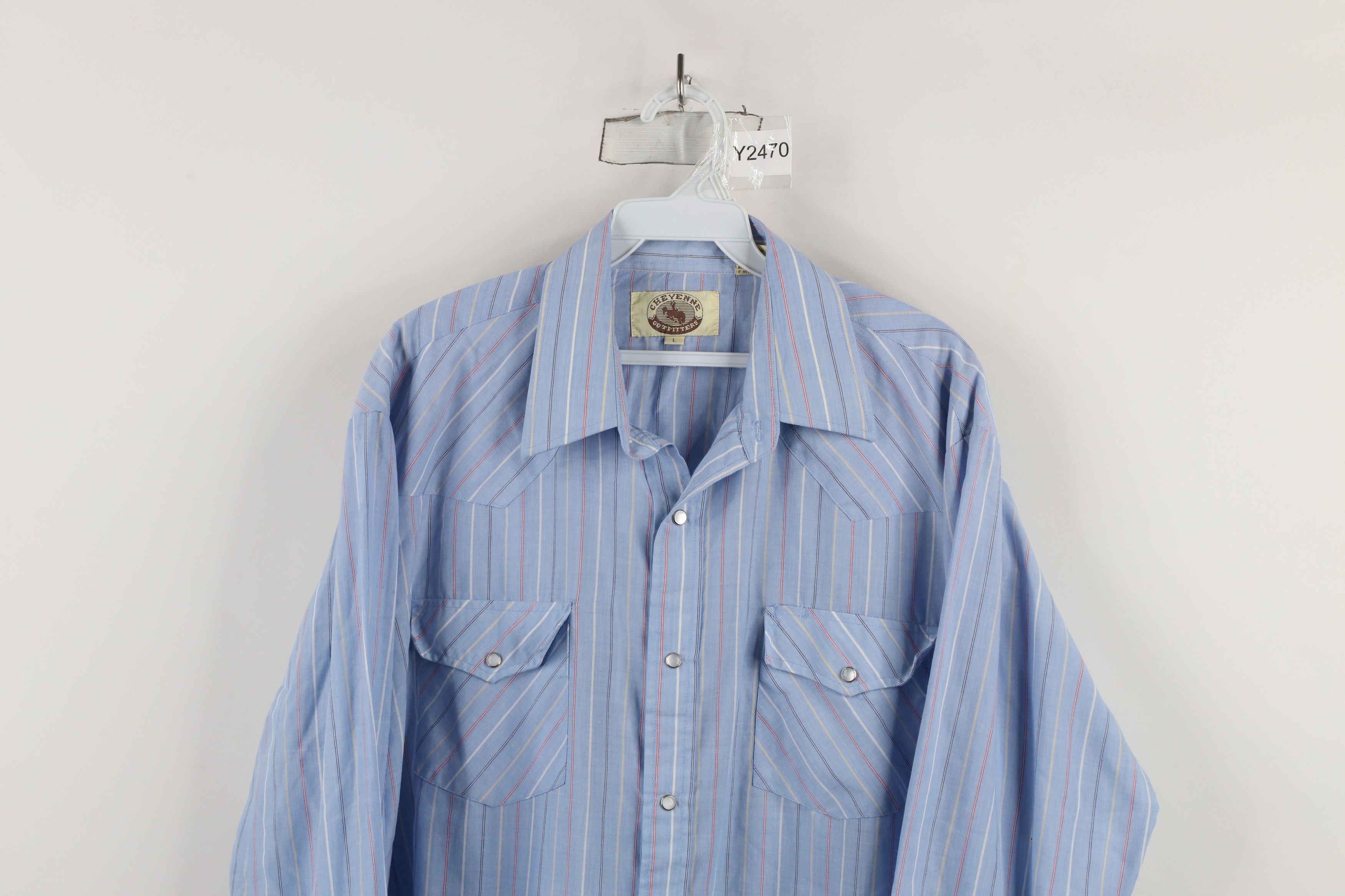 Vintage Vintage 80s 90s Rockabilly Western Cowboy Button Shirt Size US L / EU 52-54 / 3 - 2 Thumbnail