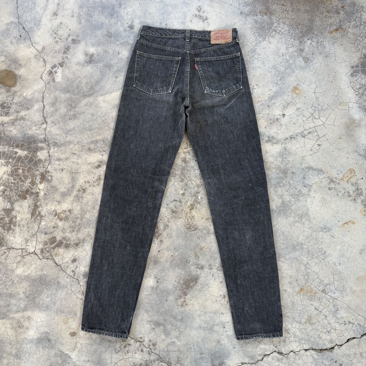 Levi's Vintage Clothing VINTAGE LEVI’S 603 BLACK JEAN DENIM PANTS Size US 29 - 2 Thumbnail