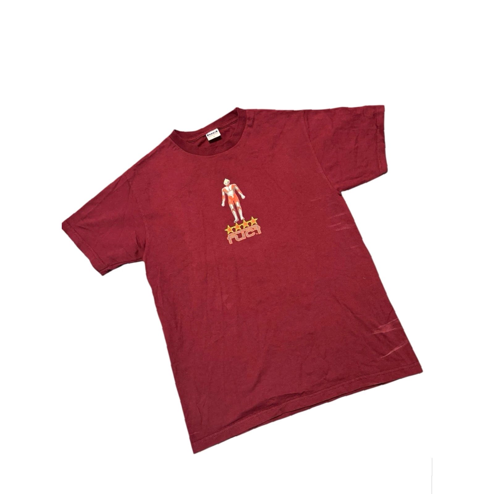 FUCT VINTAGE FUCT Ultraman T-shirt Maroon Size Medium Made In USA Rare HTF Mens T-Shirt Ultraman USA 2000s Size US M / EU 48-50 / 2 - 3 Thumbnail