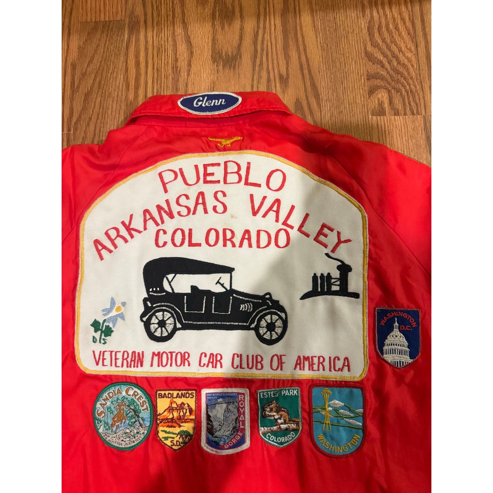 Other 80s Car Club Jacket With Patches Size US XL / EU 56 / 4 - 12 Thumbnail