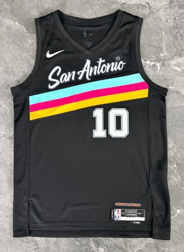Other San Antonio Spurs #10 Jeremy Sochan Jersey 2026 Size US M / EU 48-50 / 2 - 1 Thumbnail