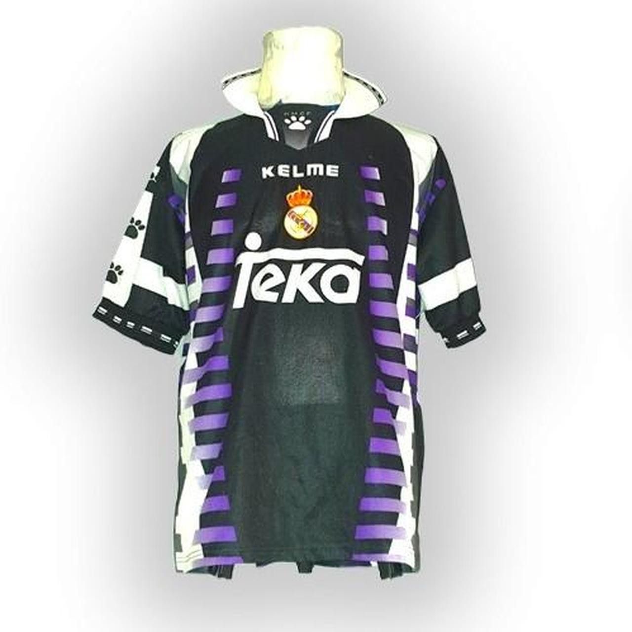 Other Real Madrid Spain 1997 1998 Third Kelme Shirt Jersey Size US M / EU 48-50 / 2 - 1 Thumbnail