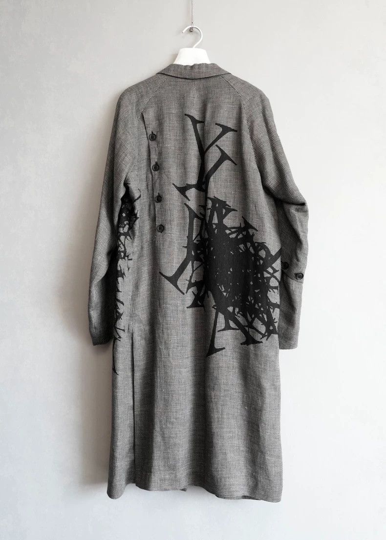 Yohji Yamamoto Yohji Yamamoto 24SS show thousand-bird patterned coat-2505 Size US L / EU 52-54 / 3 - 2 Thumbnail