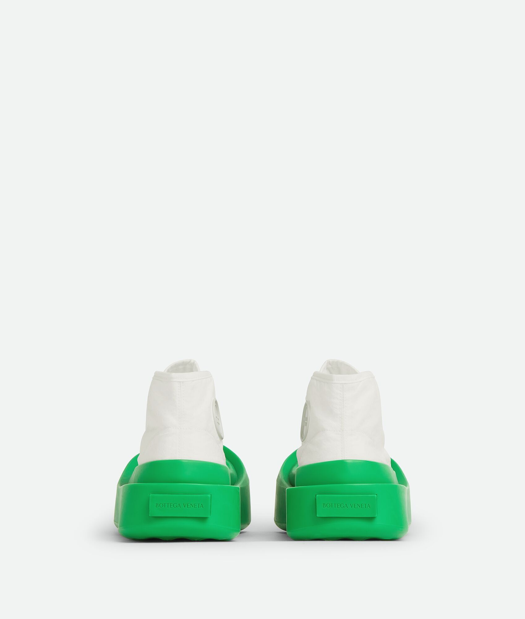 Bottega Veneta o1bcso1str0925 Jumbo Sneakers in Optic White/Parakeet Size US 13 / EU 46 - 3 Thumbnail