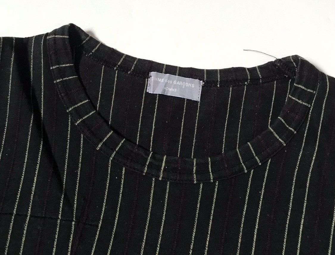 Comme des Garcons Vintage cdg homme striped tee Size US S / EU 44-46 / 1 - 4 Thumbnail