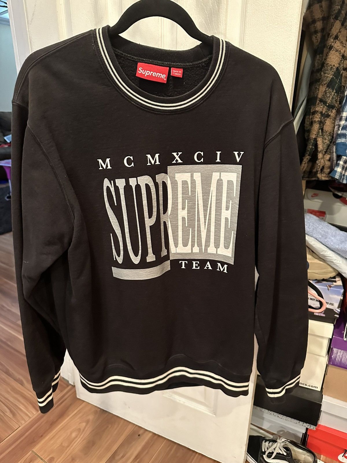 Supreme supreme team crewneck | Grailed