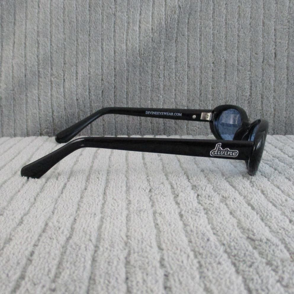 Other New Divine Eyewear Lara sunglasses Black/Clear Blue Size ONE SIZE - 5 Thumbnail