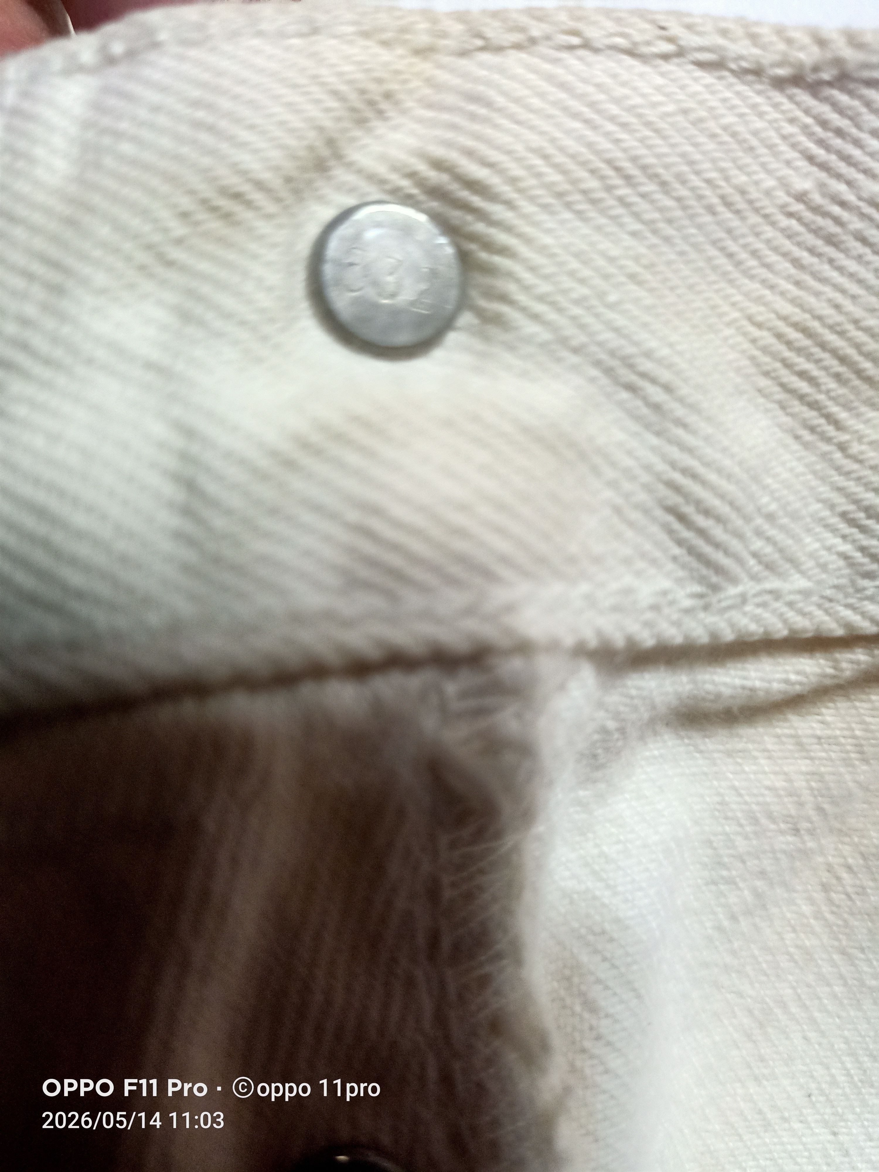 Levi's Vintage Clothing 💥Vintage Levi's 501 White Denim 80s 32x33 💥 Size US 32 / EU 48 - 20 Thumbnail