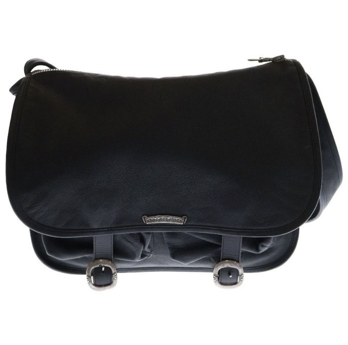 Chrome Hearts Chrome Hearts Soft Shoulder Messenger Bag Black Size ONE SIZE - 1 Thumbnail