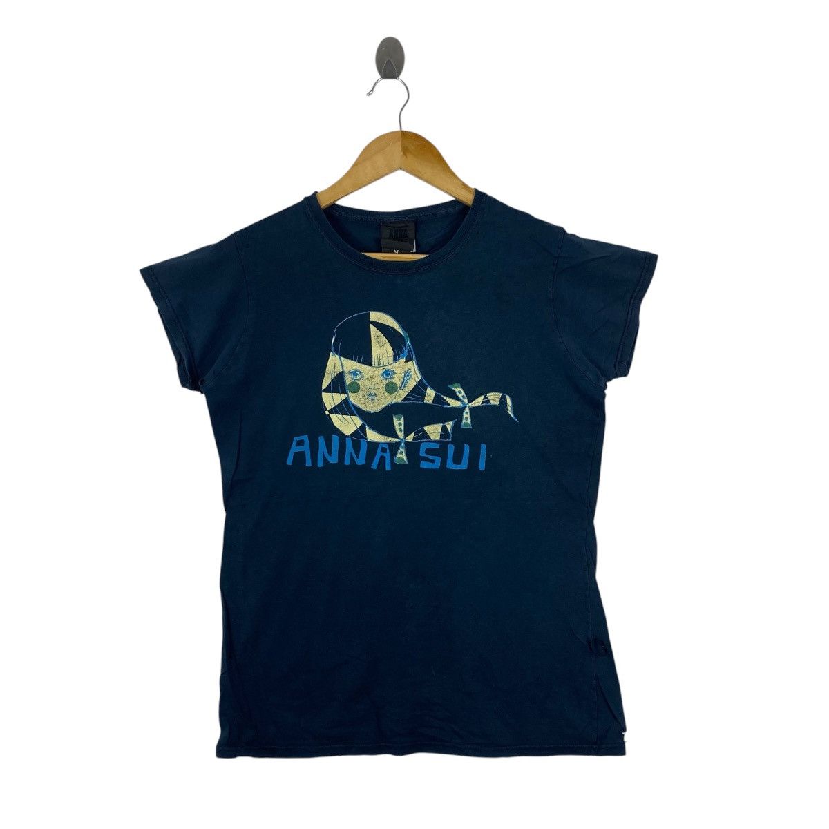 Anna Sui Vintage Anna Sui Y2K Doll Graphic Baby Tee Shirt M Size M / US 6-8 / IT 42-44 - 1 Thumbnail