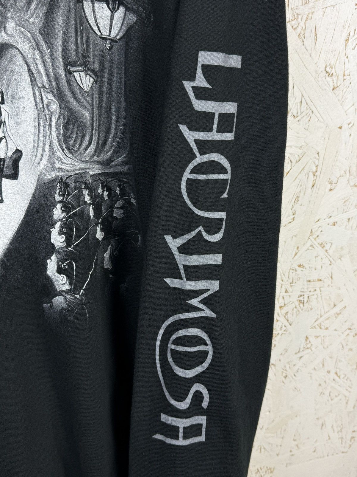 Band Tees Vintage Lacrimosa 2001 Fassade Tour Gothic Metal Long Sleeve Size US XL / EU 56 / 4 - 3 Thumbnail