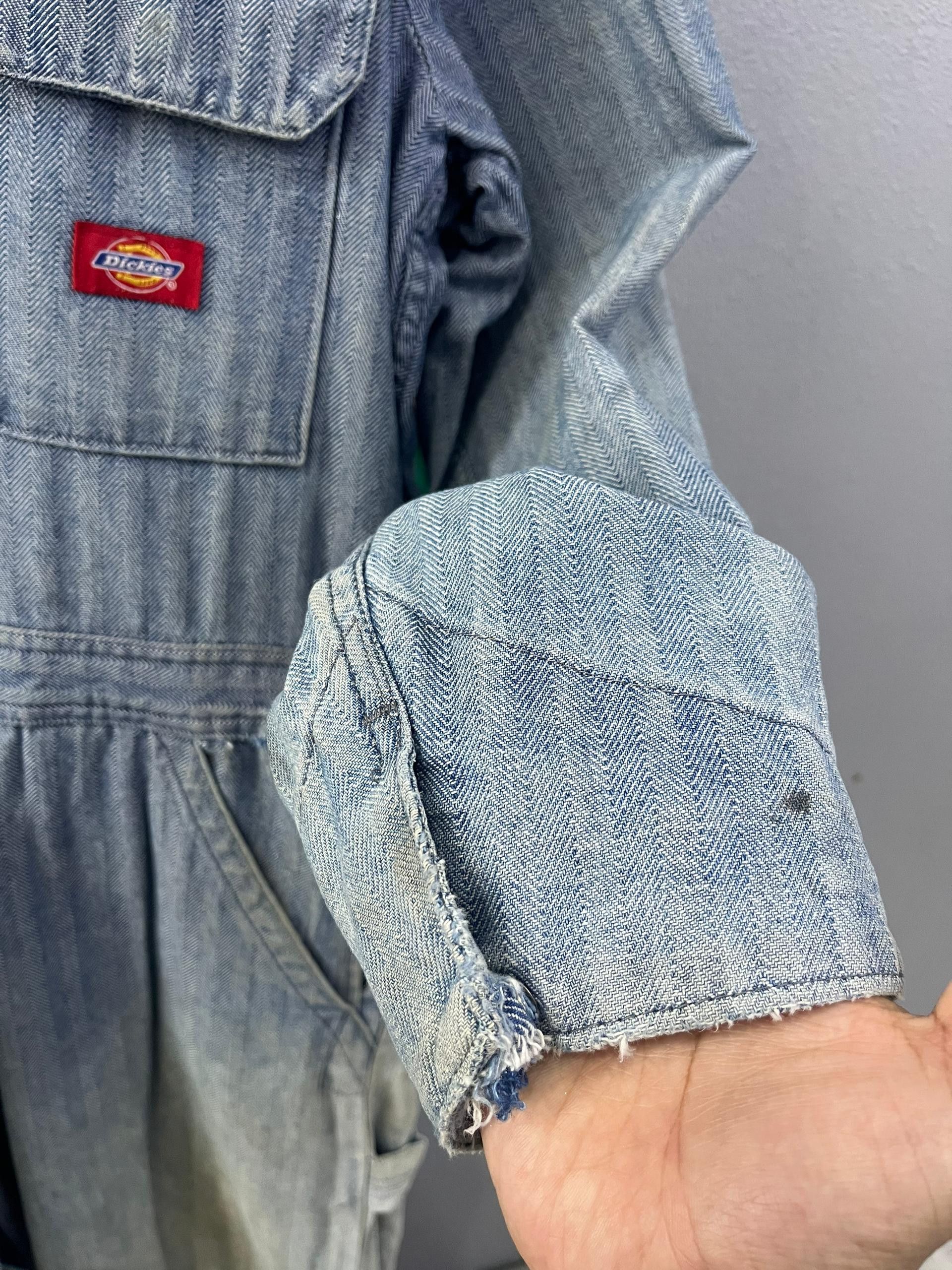 Dickies Vintage Dickies Herringbone Denim Coverall Size US 42 / EU 58 - 6 Thumbnail