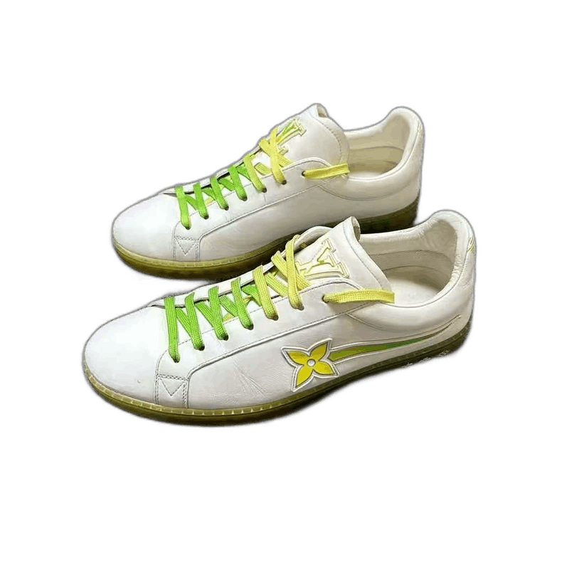 Louis Vuitton Louis Vuitton Louis Vuitton Gradient White Green Sneakers- Size US 7 / EU 40 - 1 Thumbnail