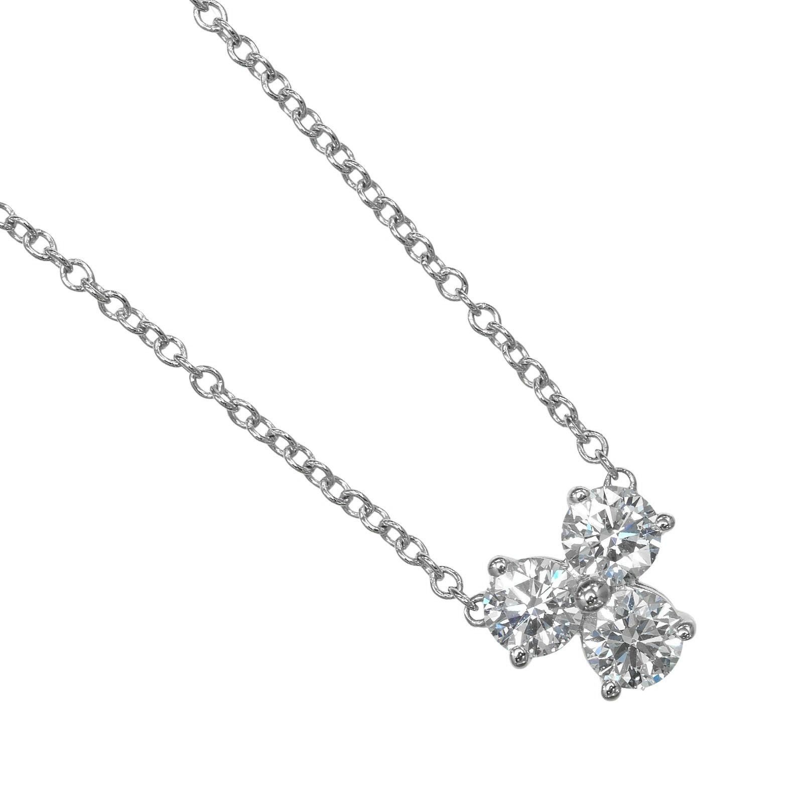 Tiffany & Co. Tiffany & Co. TIFFANY&Co. Aria Pt950 Platinum Diamond Necklace Precious Metal Necklace DUTY FREE for USA Size ONE SIZE - 1 Thumbnail