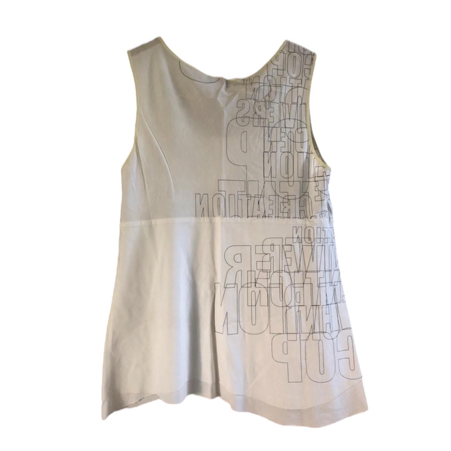 Cop Copine The Cop Copine White With Black Text Set Size ONE SIZE - 5 Thumbnail