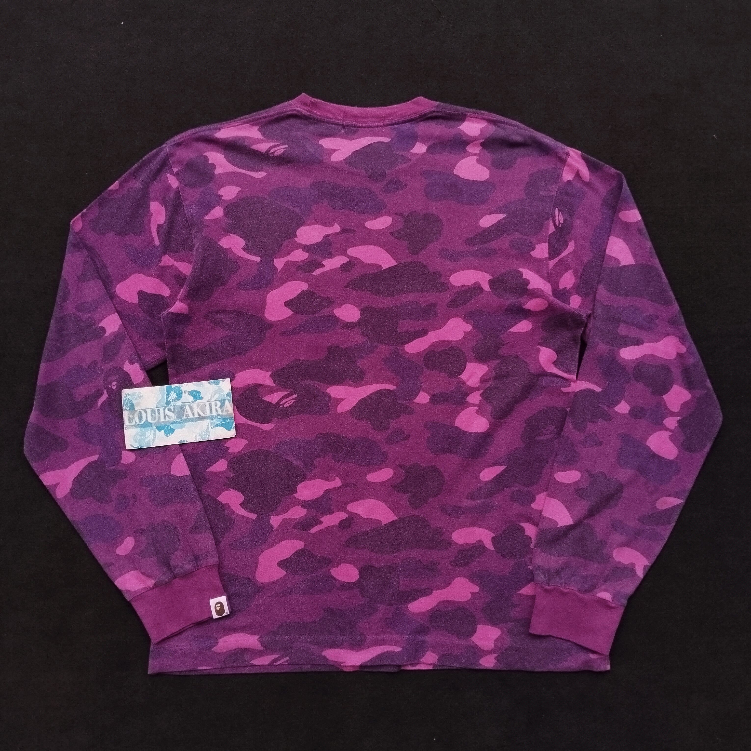 Bape 2005 Bape Color Camo Long Sleeve Tee Size US M / EU 48-50 / 2 - 3 Thumbnail