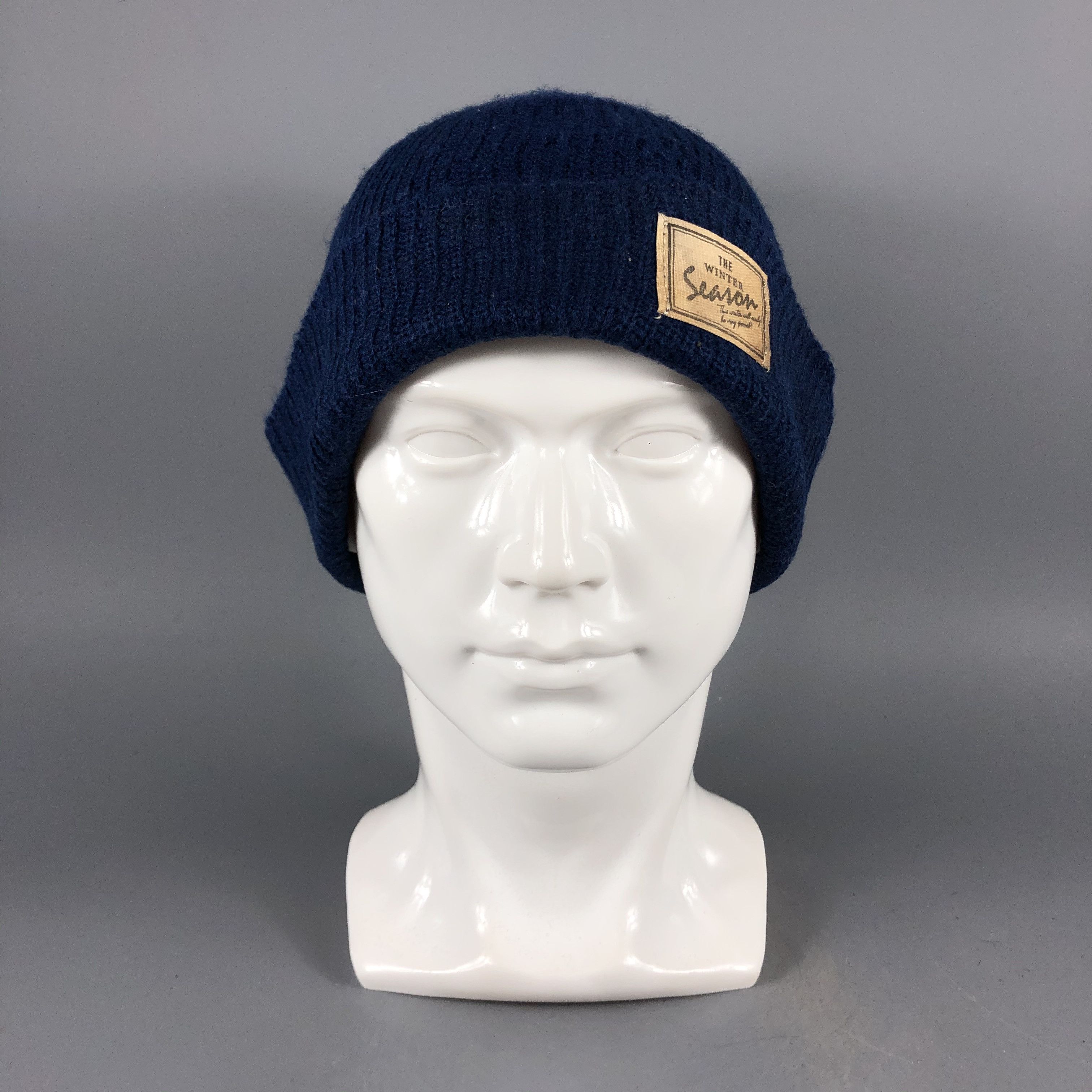 Japanese Brand × Vintage Daiso Japan "The Winter" Beanie Snow Hat Snow Cap -D1069 Size ONE SIZE - 1 Thumbnail