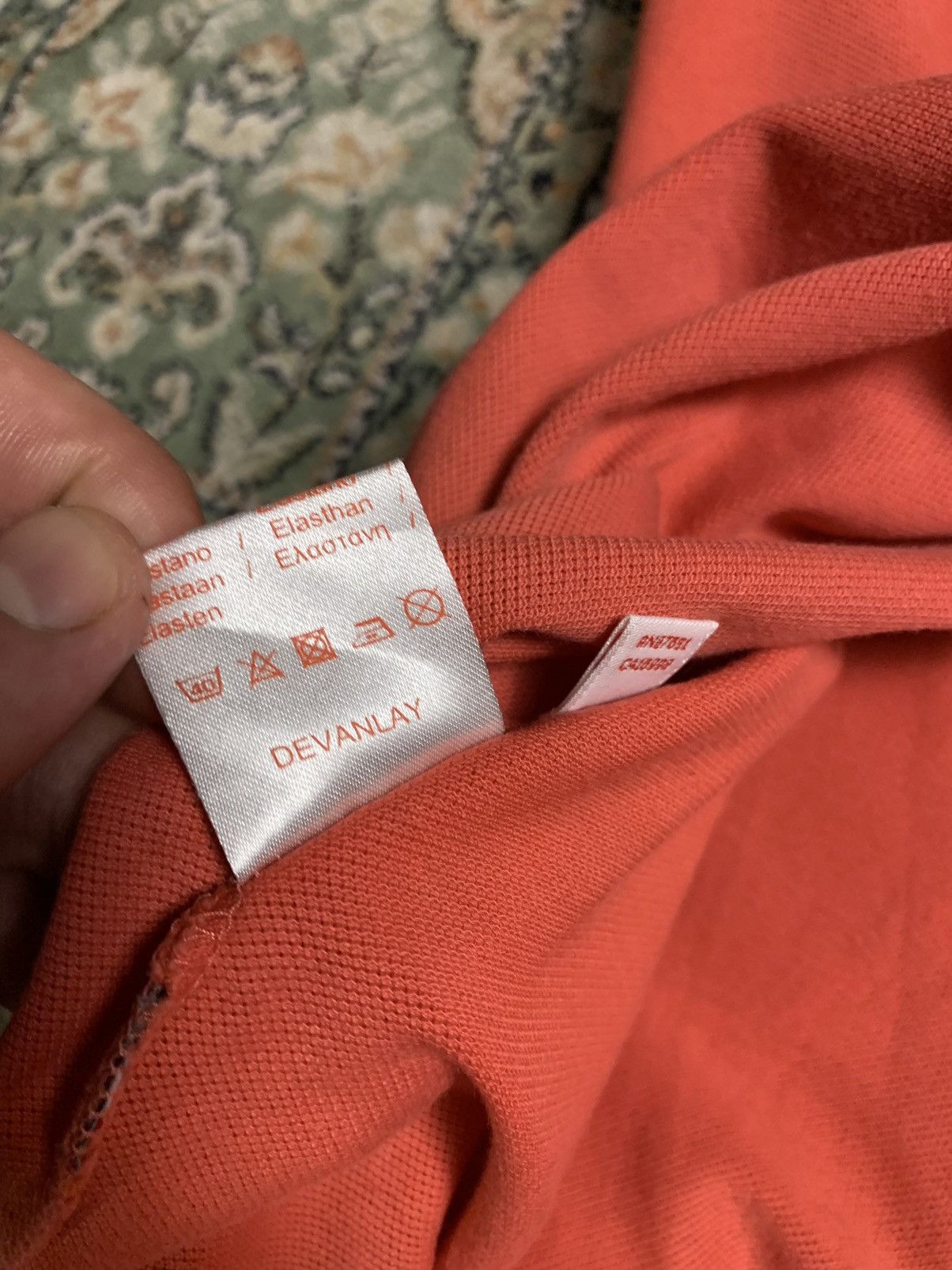 Lacoste × Vintage Lacoste Live polo Orange 3 size Size US M / EU 48-50 / 2 - 8 Thumbnail