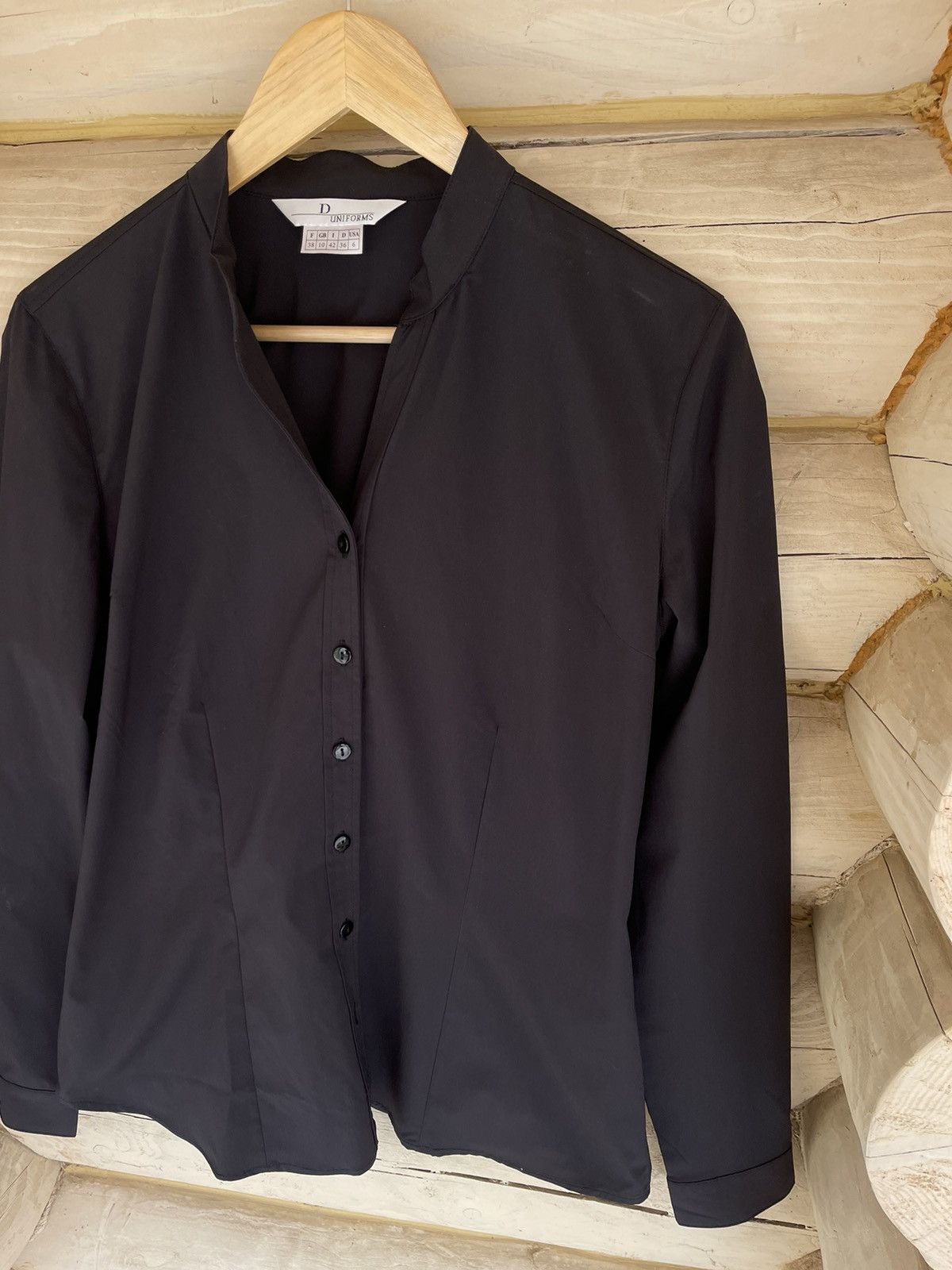 Dior 2022 Dior Uniform black longsleeve shirt Size M / US 6-8 / IT 42-44 - 3 Thumbnail