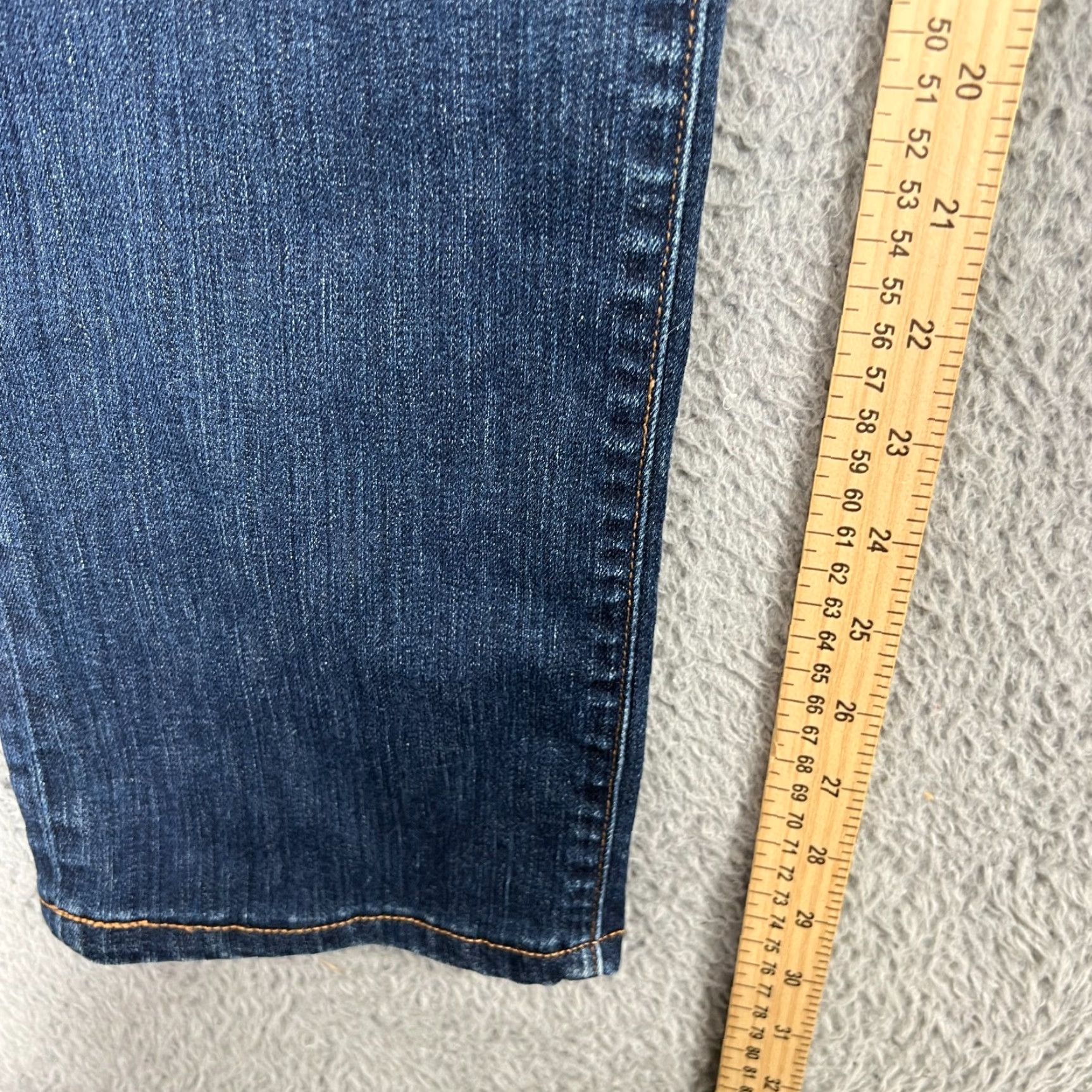 J Brand J Brand Women's Jeans Denim Cigarette Leg Dark Wash Stretch Size 32 Size 24" / US 00 / IT 34 - 3 Thumbnail
