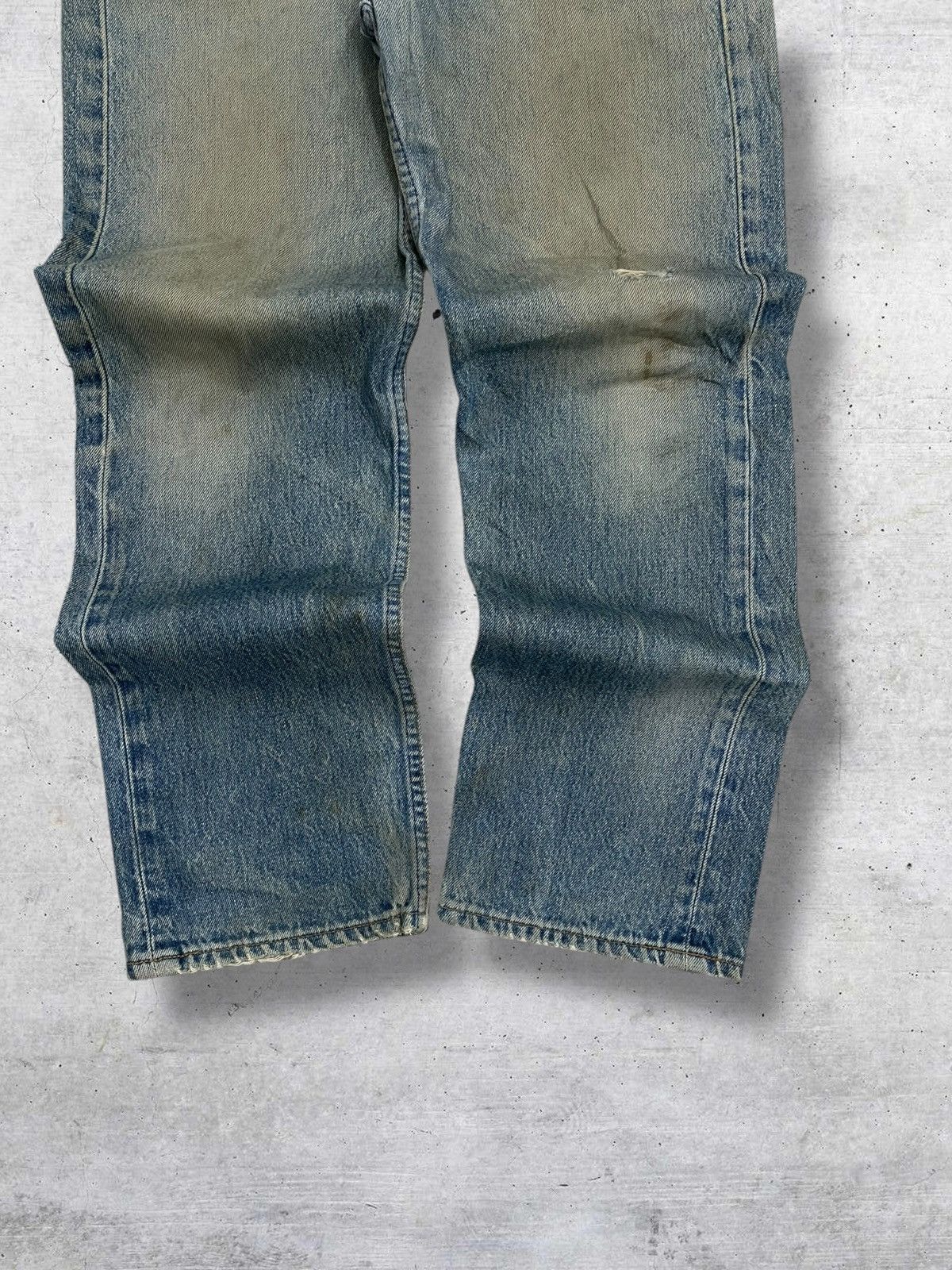 Levi's Vintage Clothing VINTAGE 501 LEVIS USA DESIGNER 90S RARE OLD MUDWASH DENIM Size US 30 / EU 46 - 3 Thumbnail