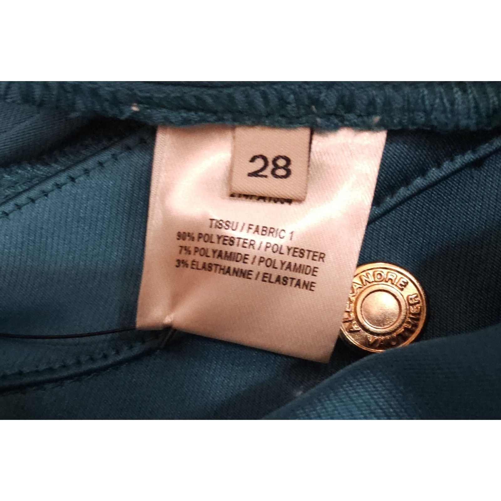 Alexandre Vauthier Alexandre Vauthier High Waisted Luxury Skinny Ankle Zip 28 Size 28" / US 6 / IT 42 - 9 Thumbnail